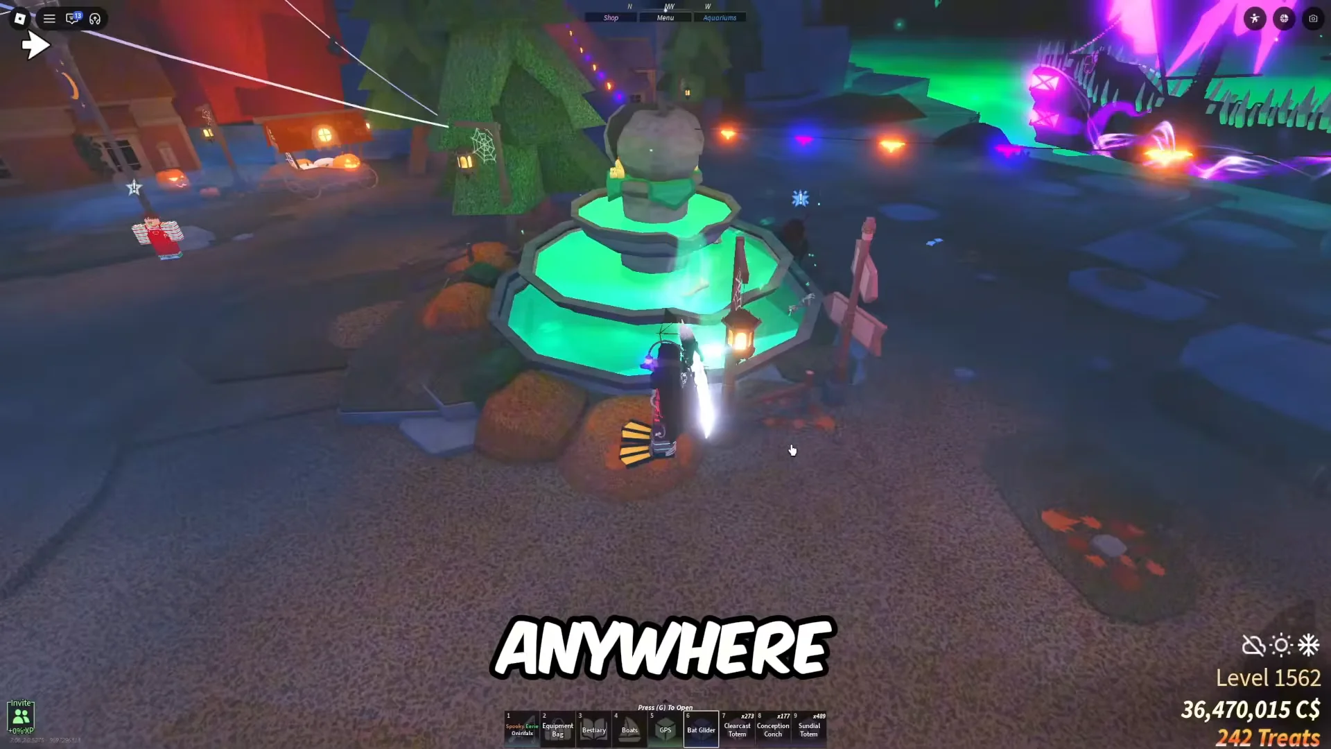 Spawn Location 1: Central Fountain