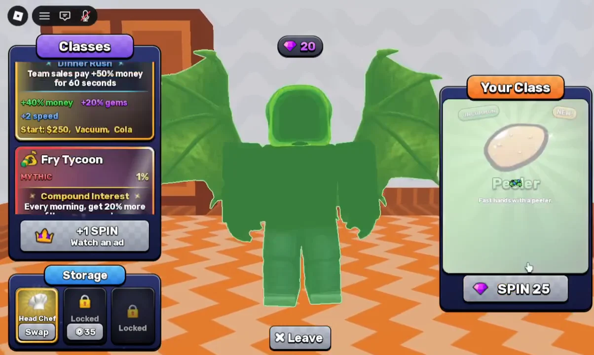 Free Ad Spin & Peeler Unlock