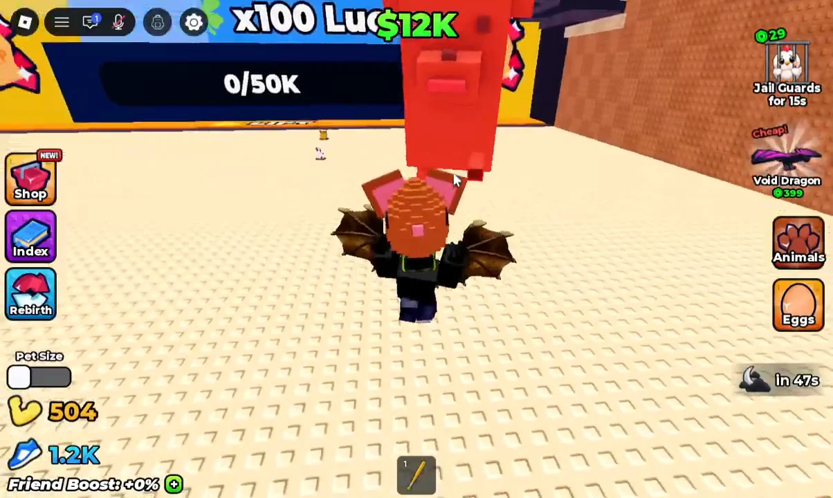 Collecting Egg in Desert