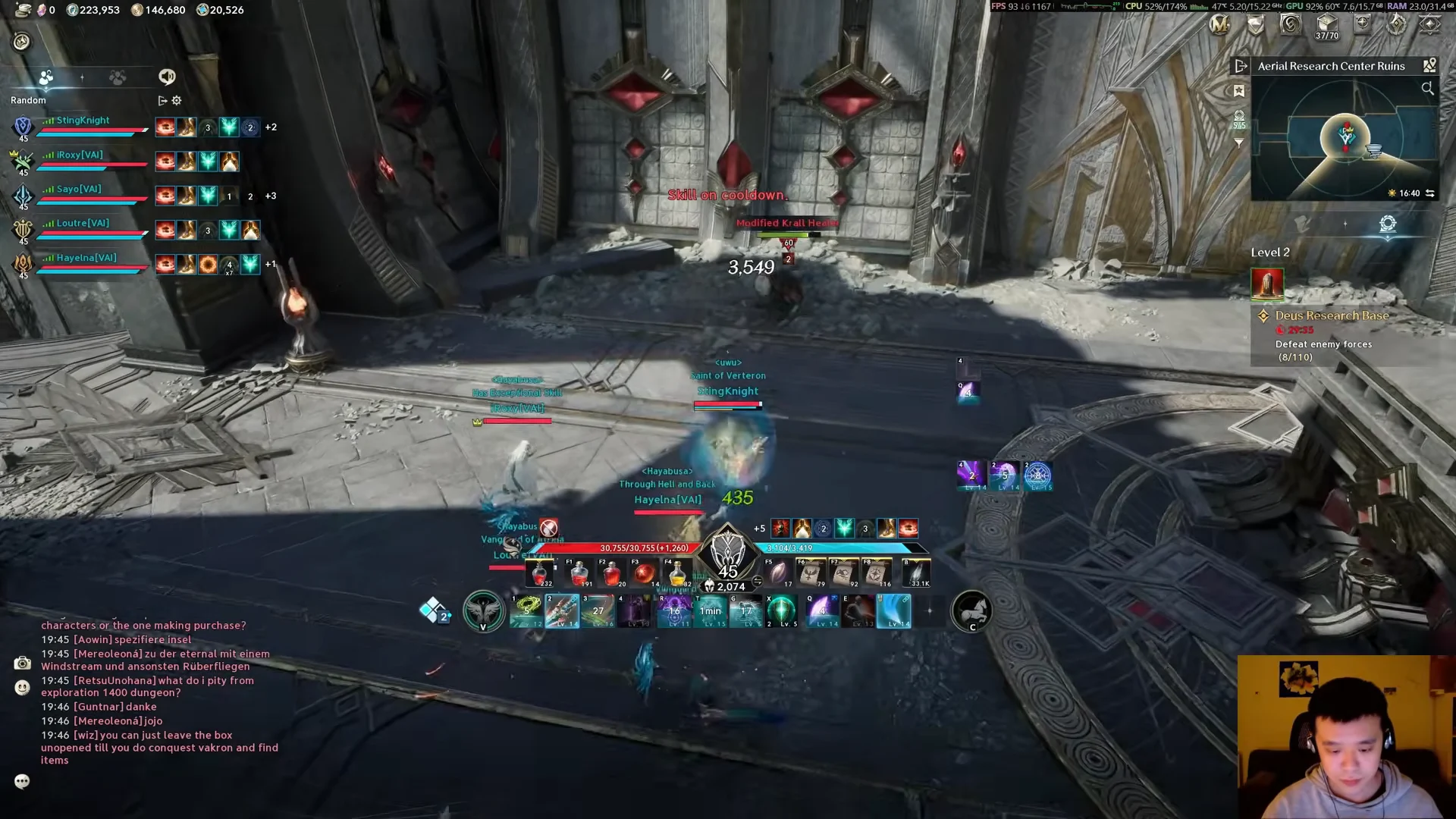 First wave of trash mobs