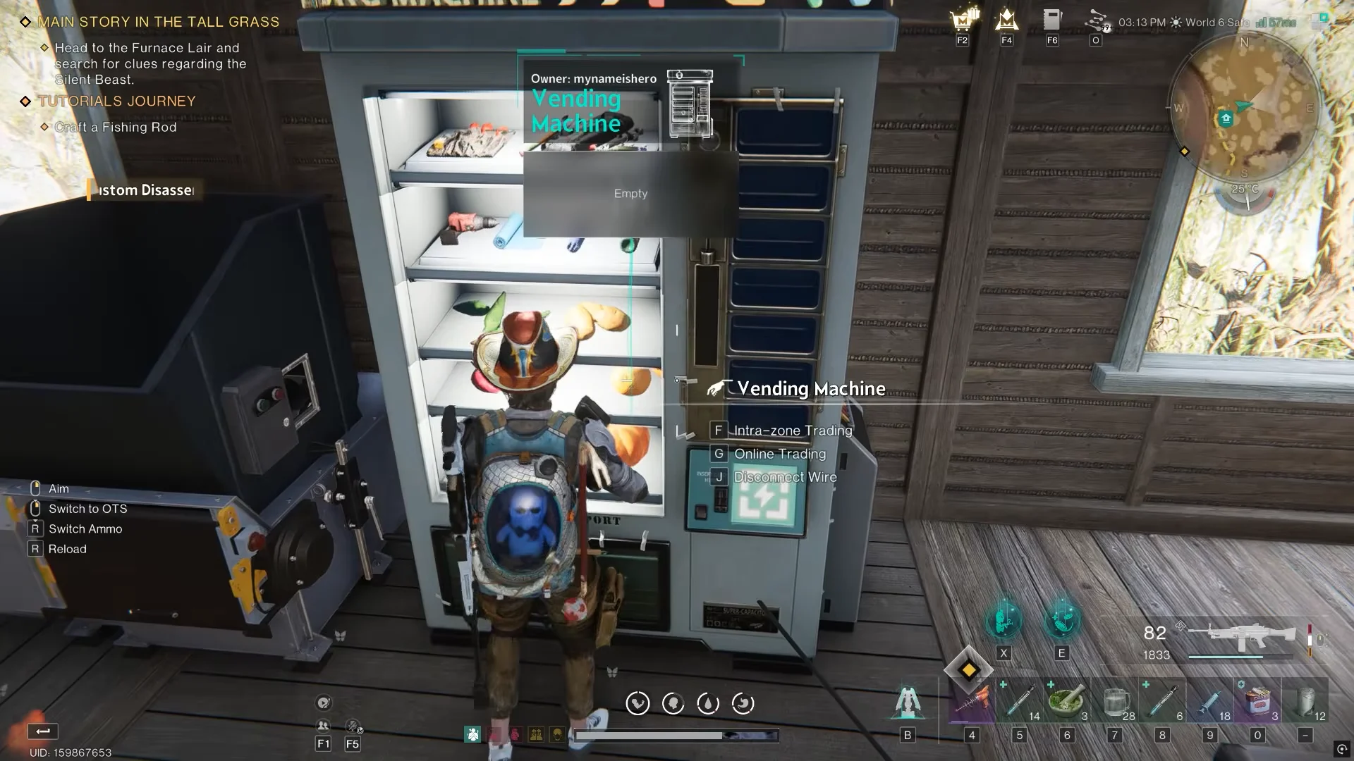 Base Vending Machine Placement
