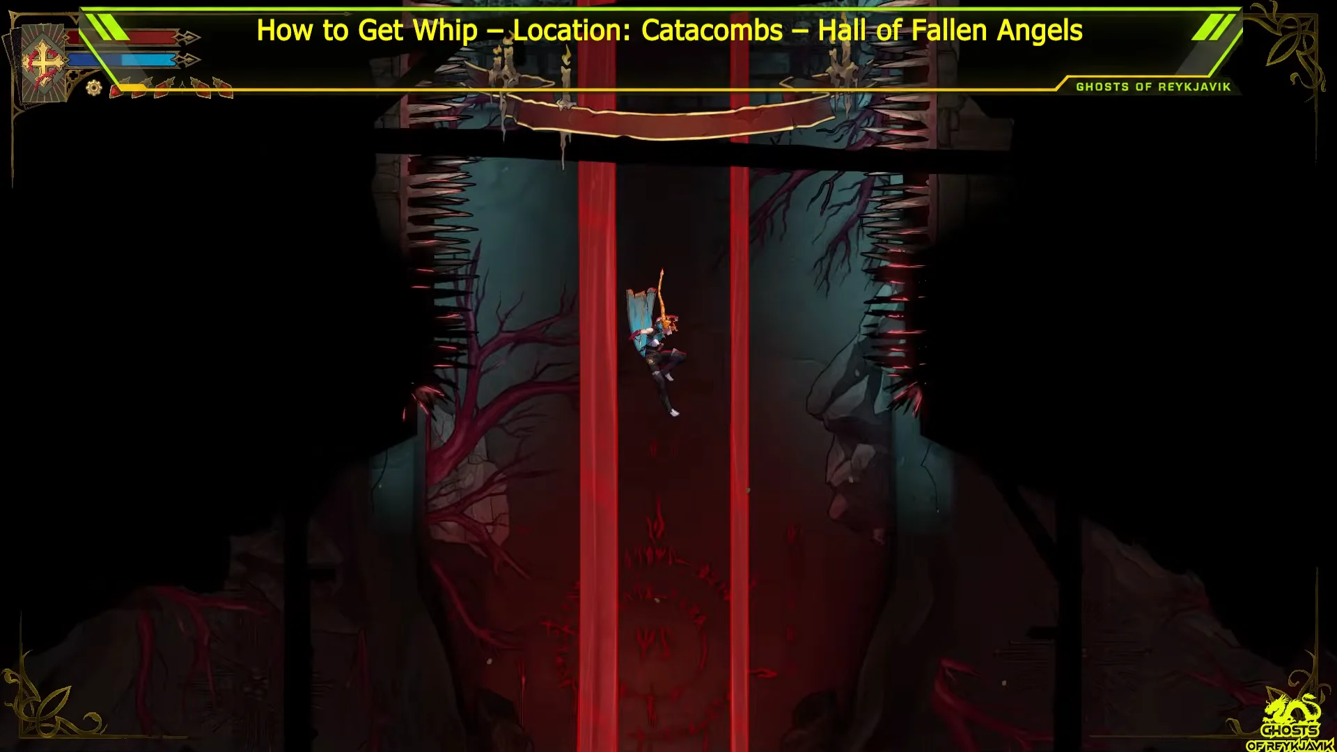 Descending the Giant Skull