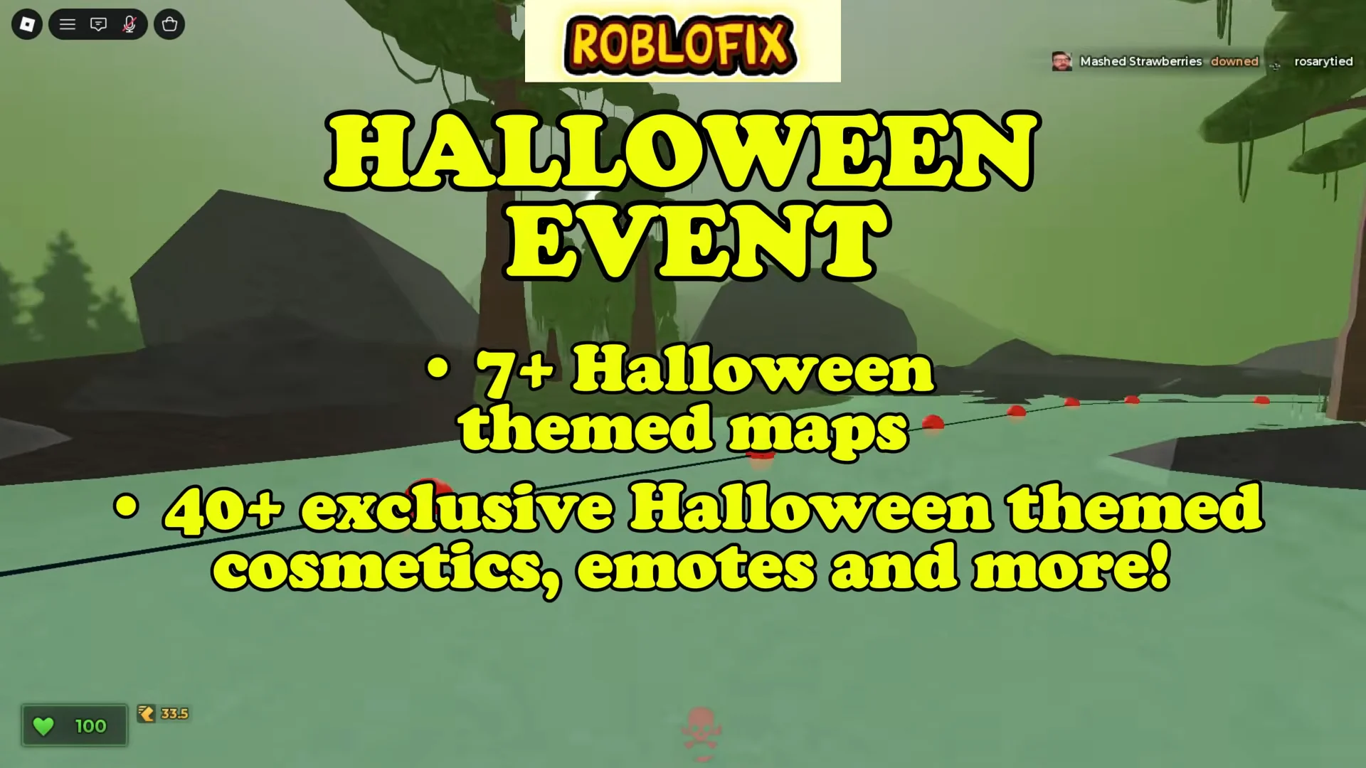 Halloween Maps & Cosmetics