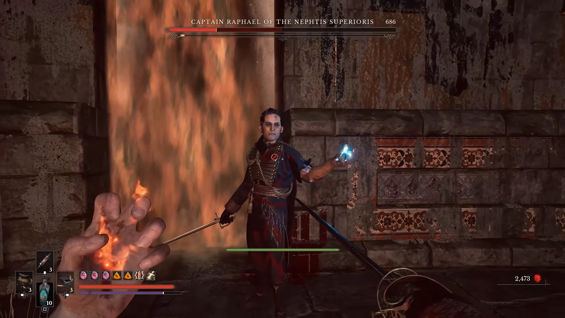 Mid-fight transition