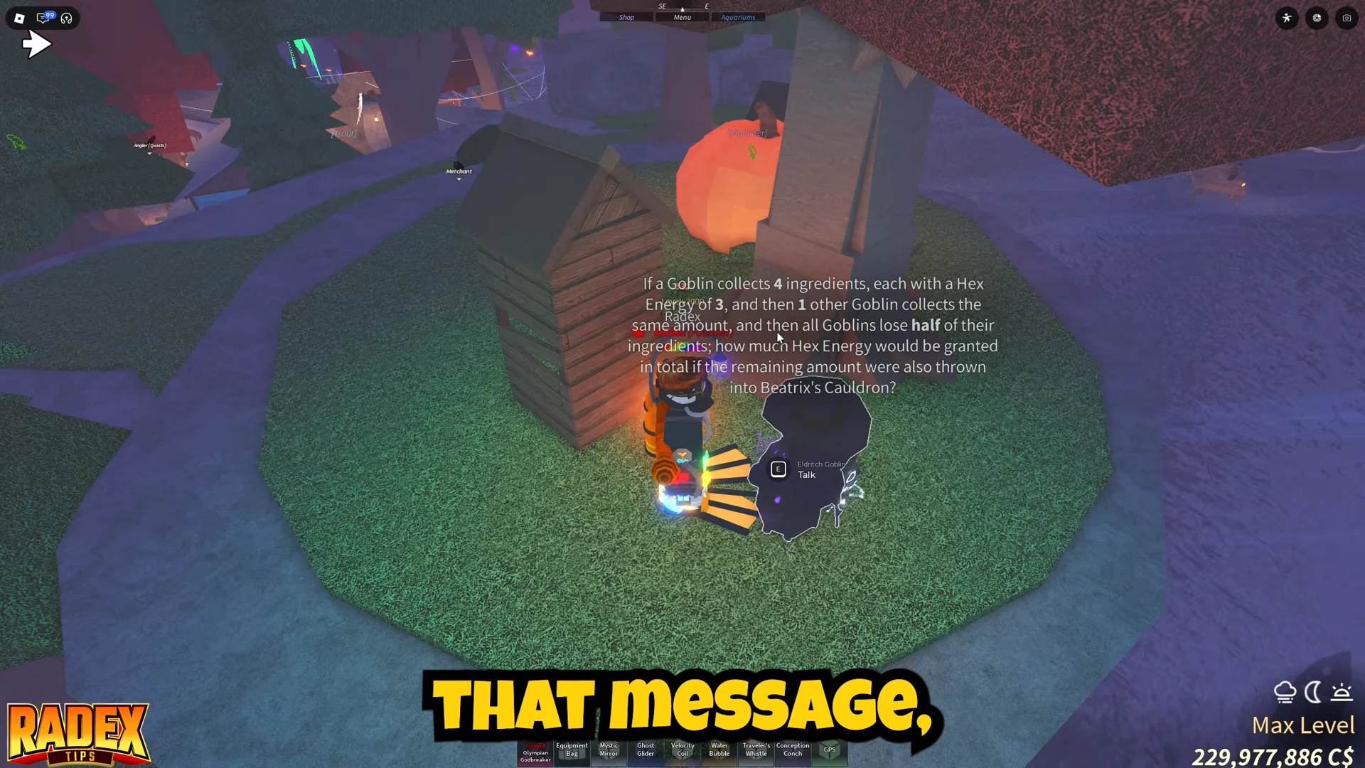 Goblin NPC mechanics u0026 spawn alerts