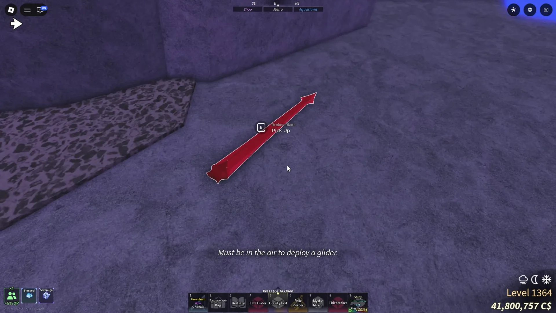 Picking up the Broken Blade