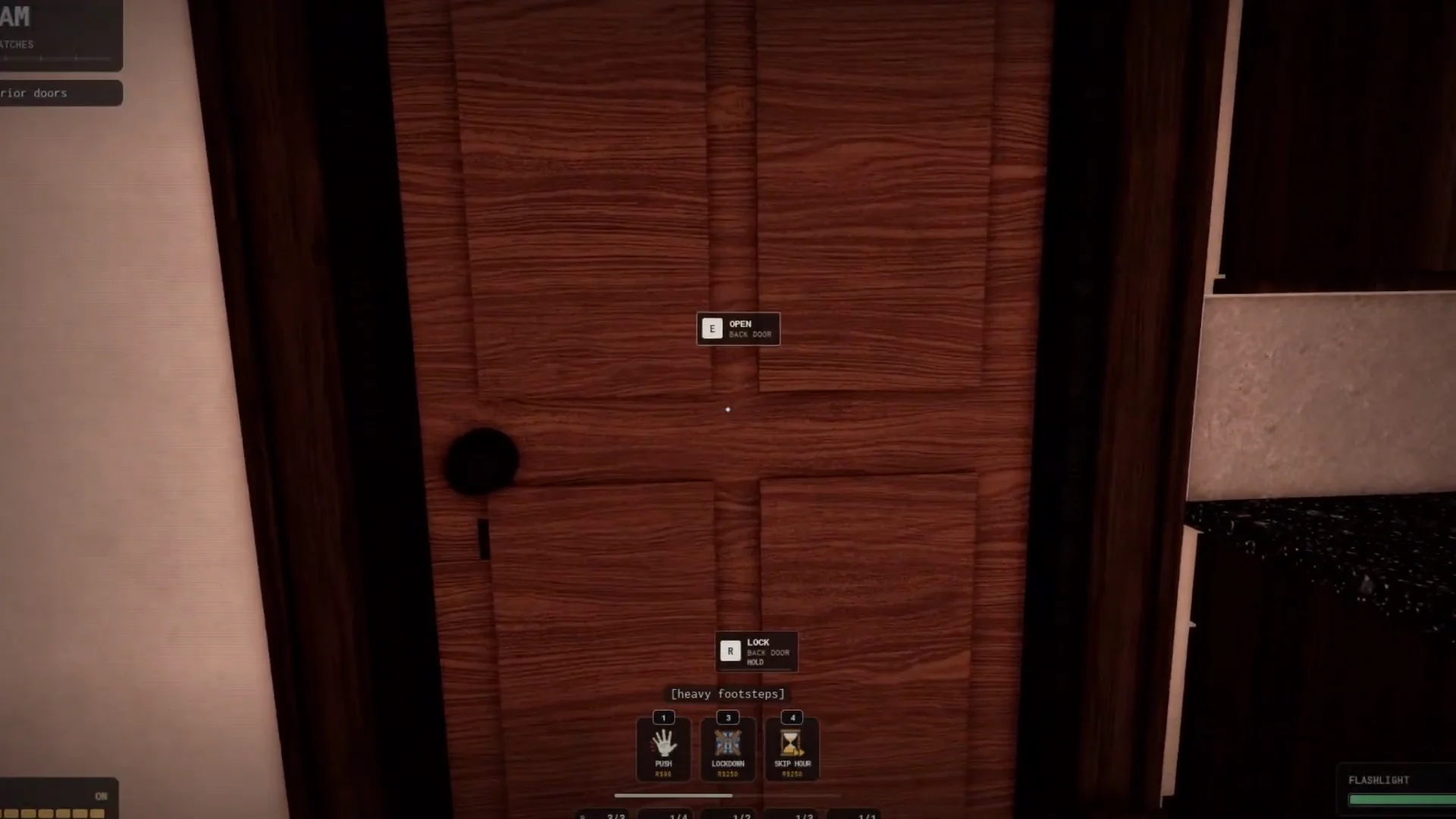 Special Bulletin & Door Locking