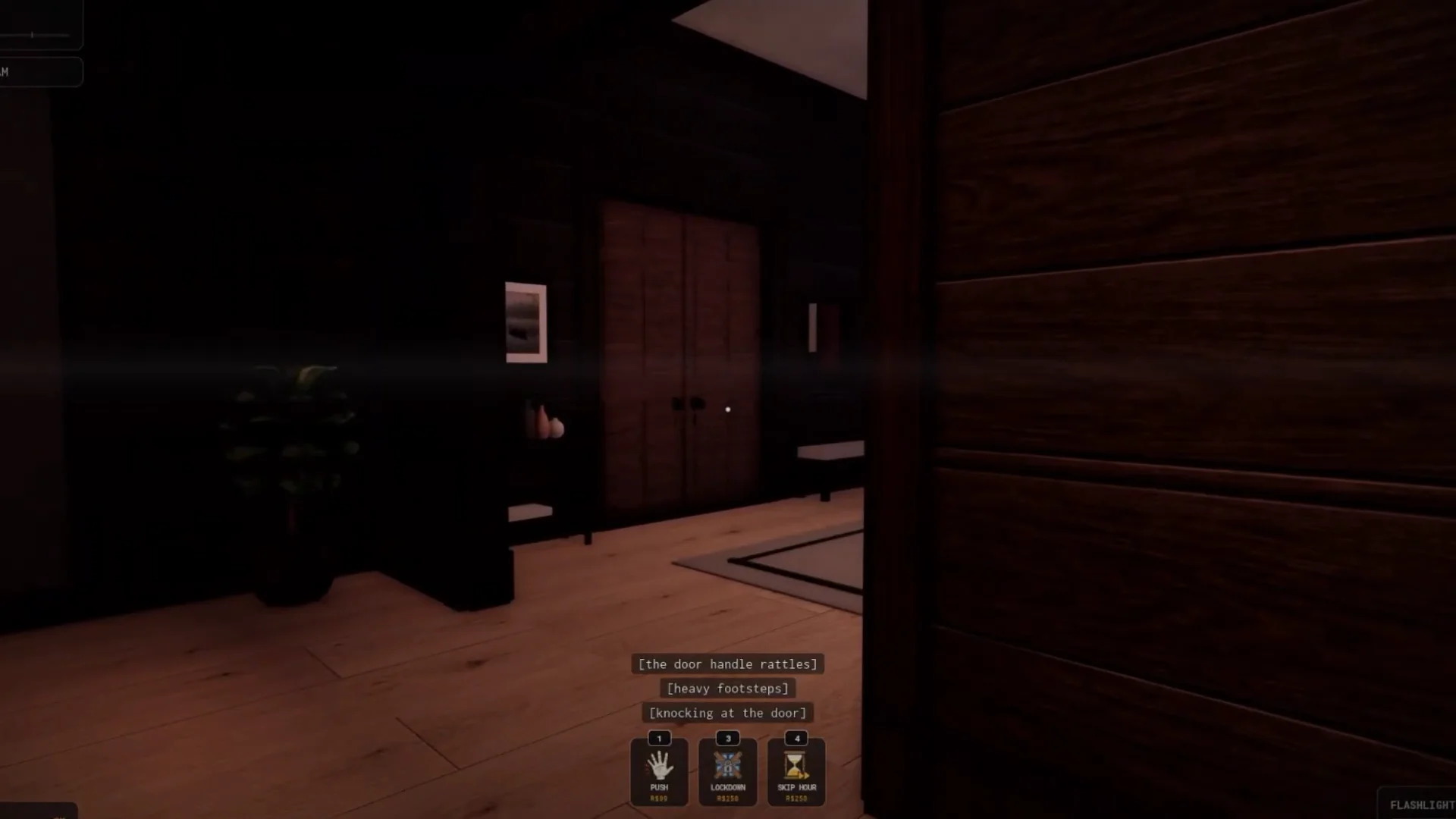 Monster Knocks at Front Door