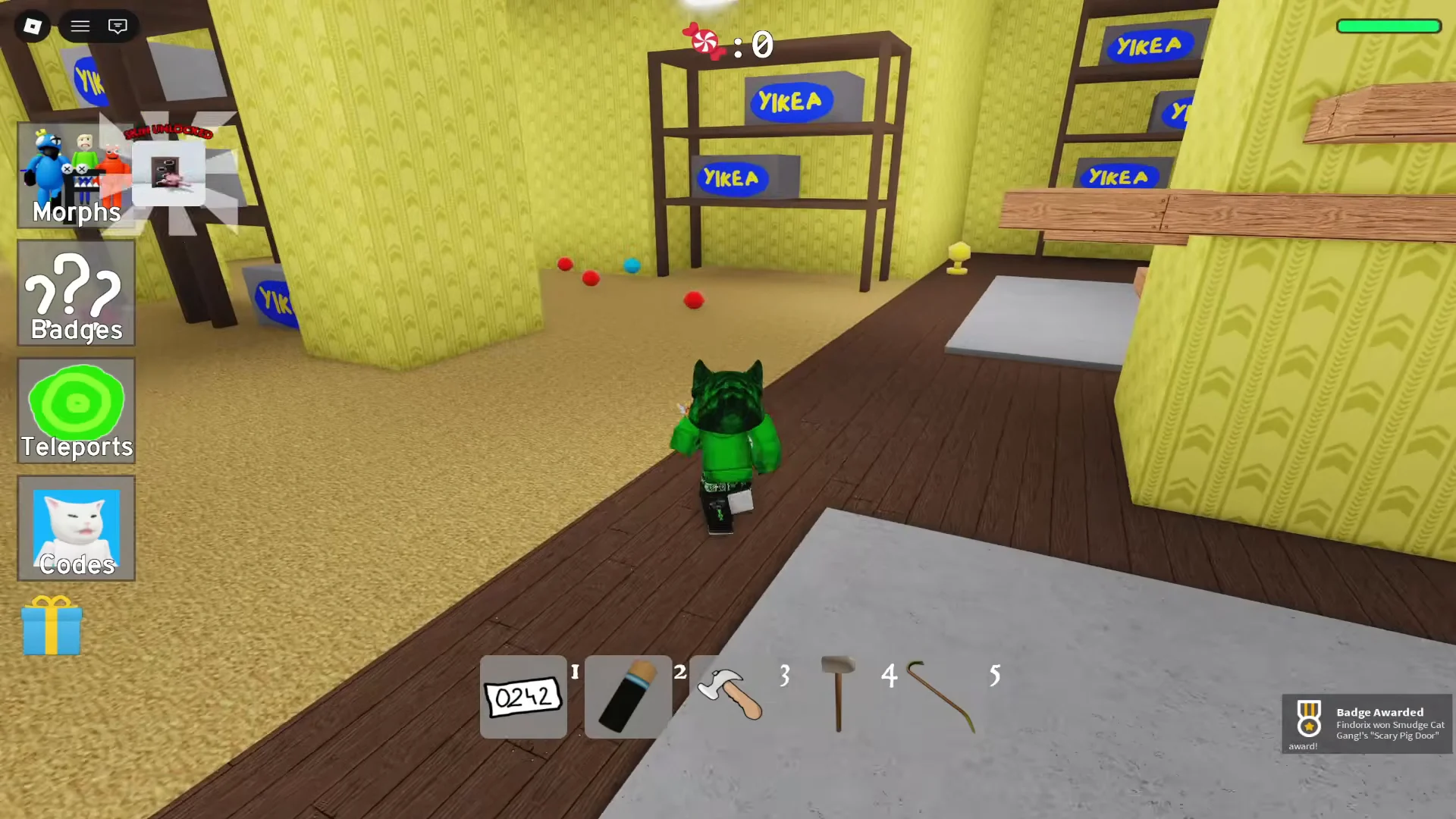YIKEA area & Slenderman morph