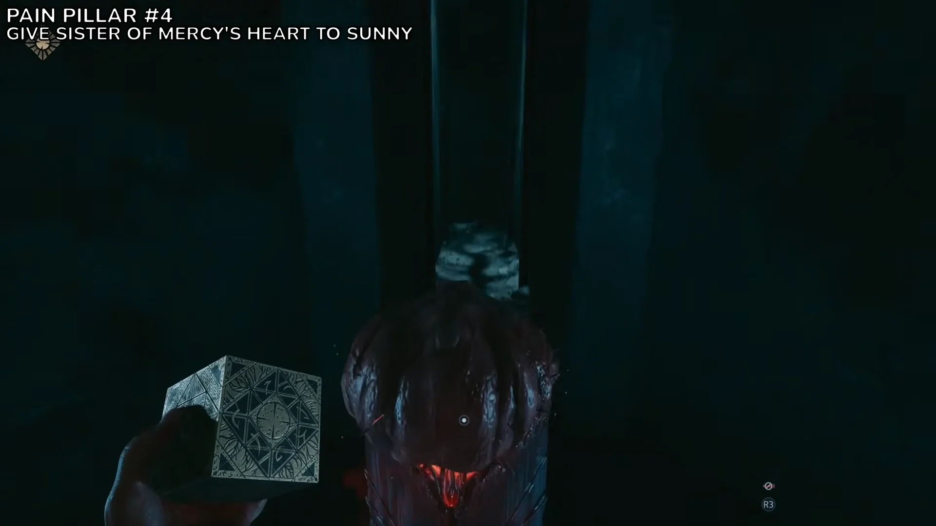 Pain Pillar #4: Give Sister of Mercy's Heart to Sunny