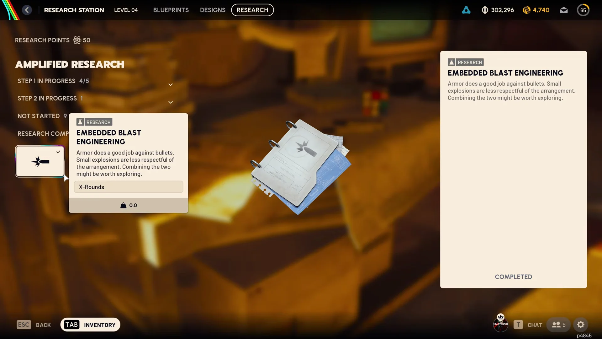 Amplified Research Prerequisites