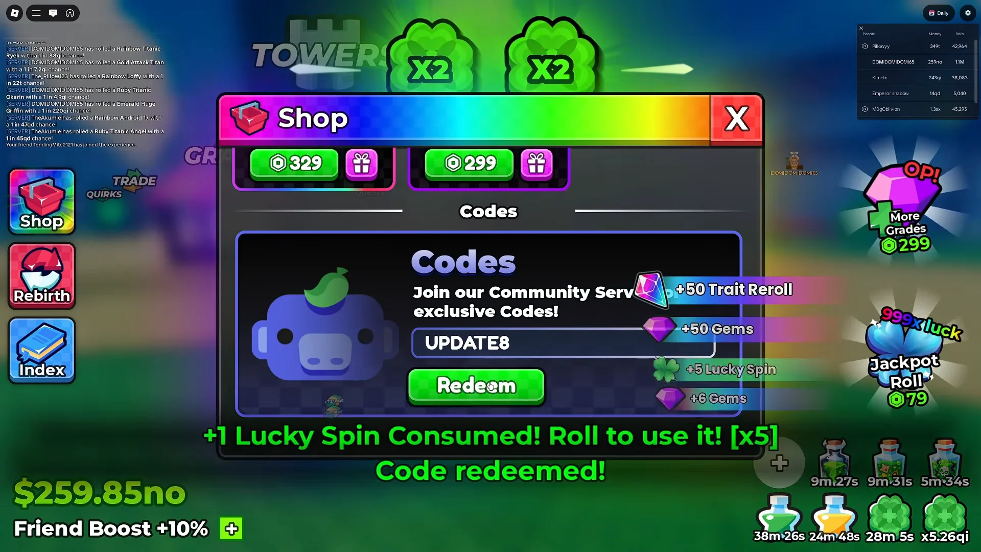 Code Redemption