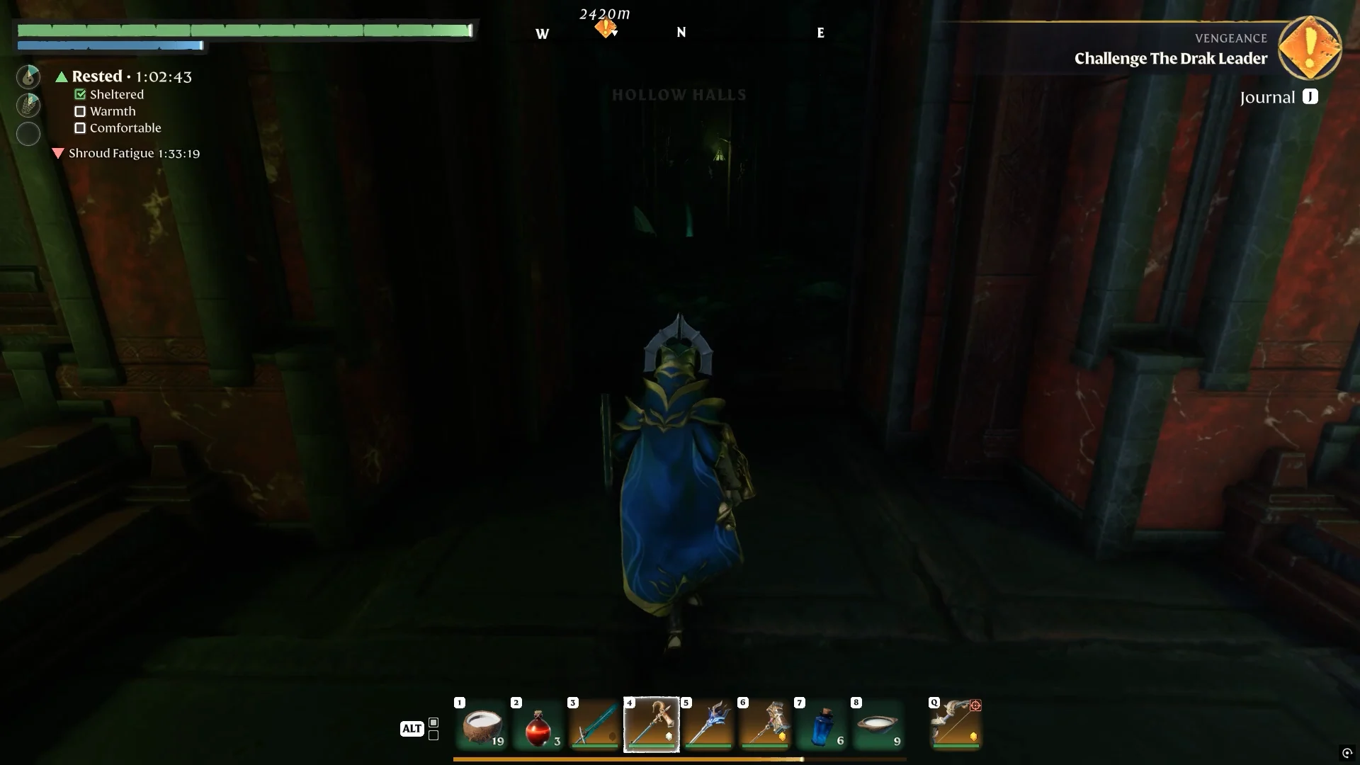 Entering Hollow Halls