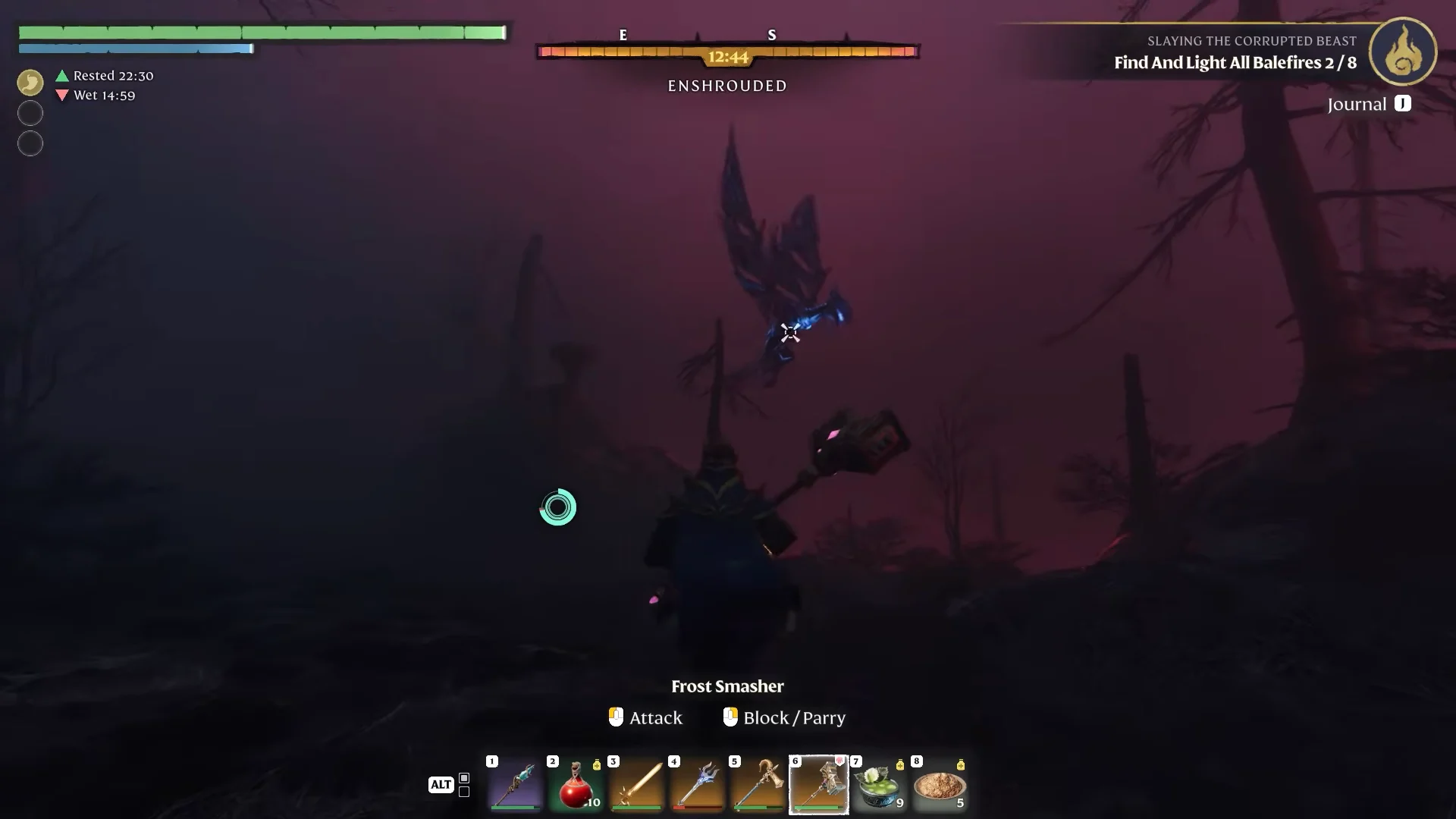 fighting a Fell Vulture