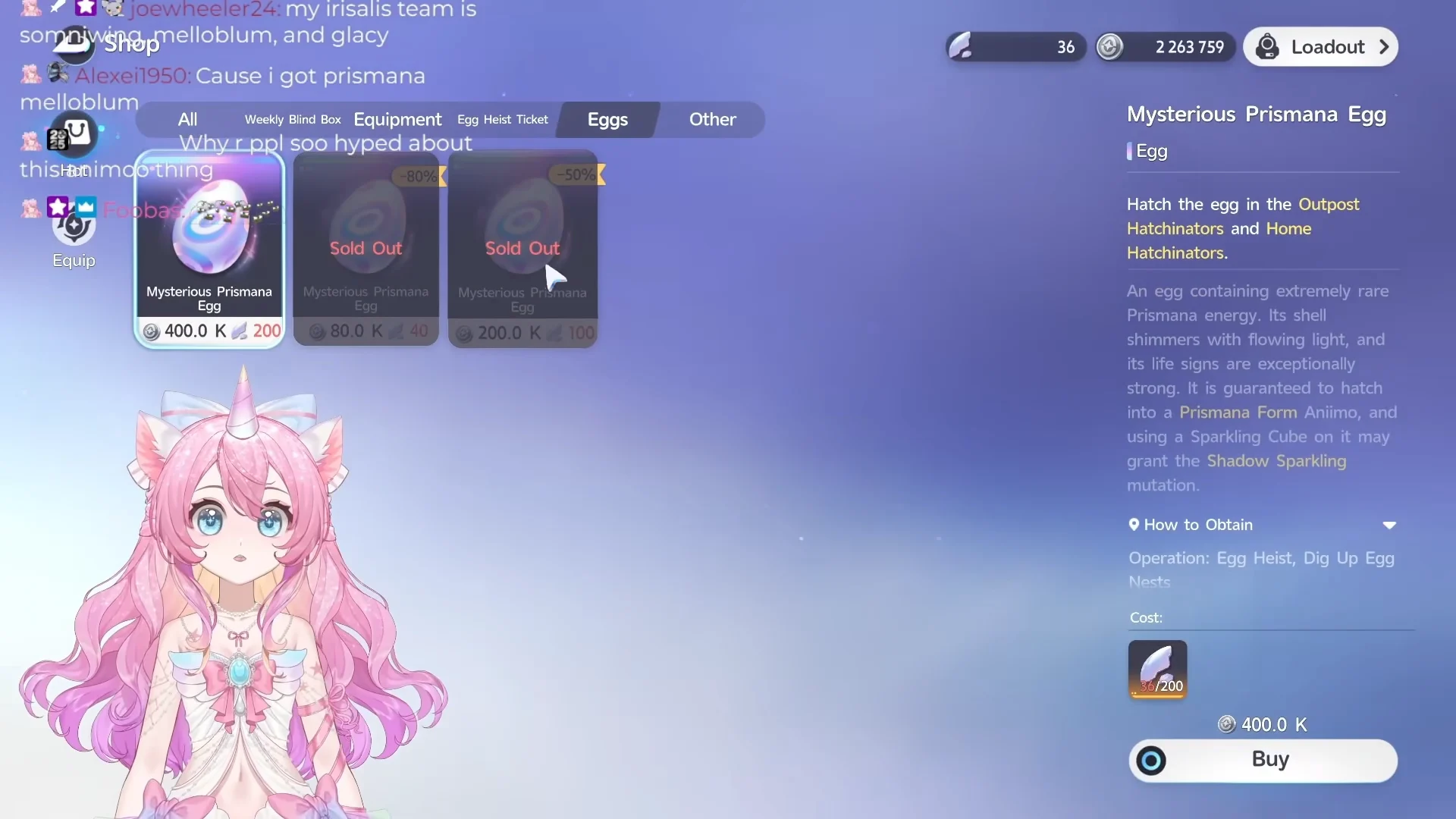 Egg Heist Shop & Shards