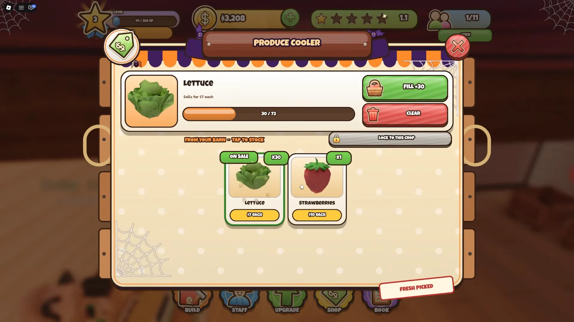 Restocking Produce Stands