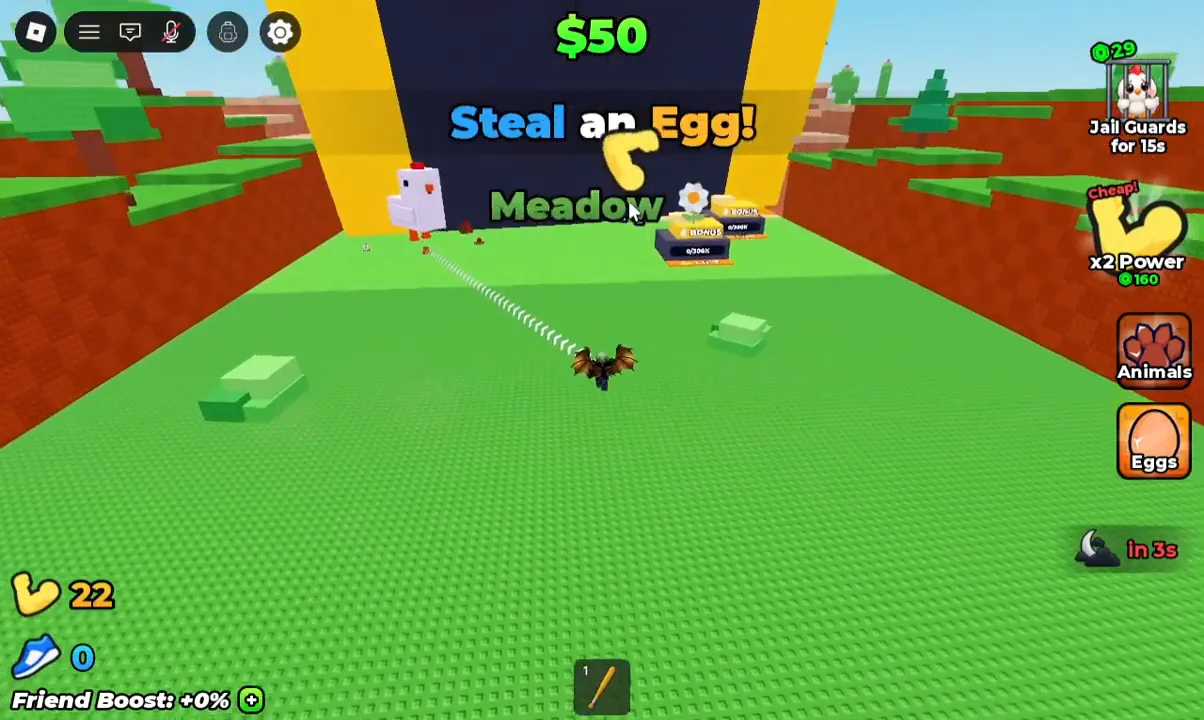 Meadow Egg Stealing Attempt