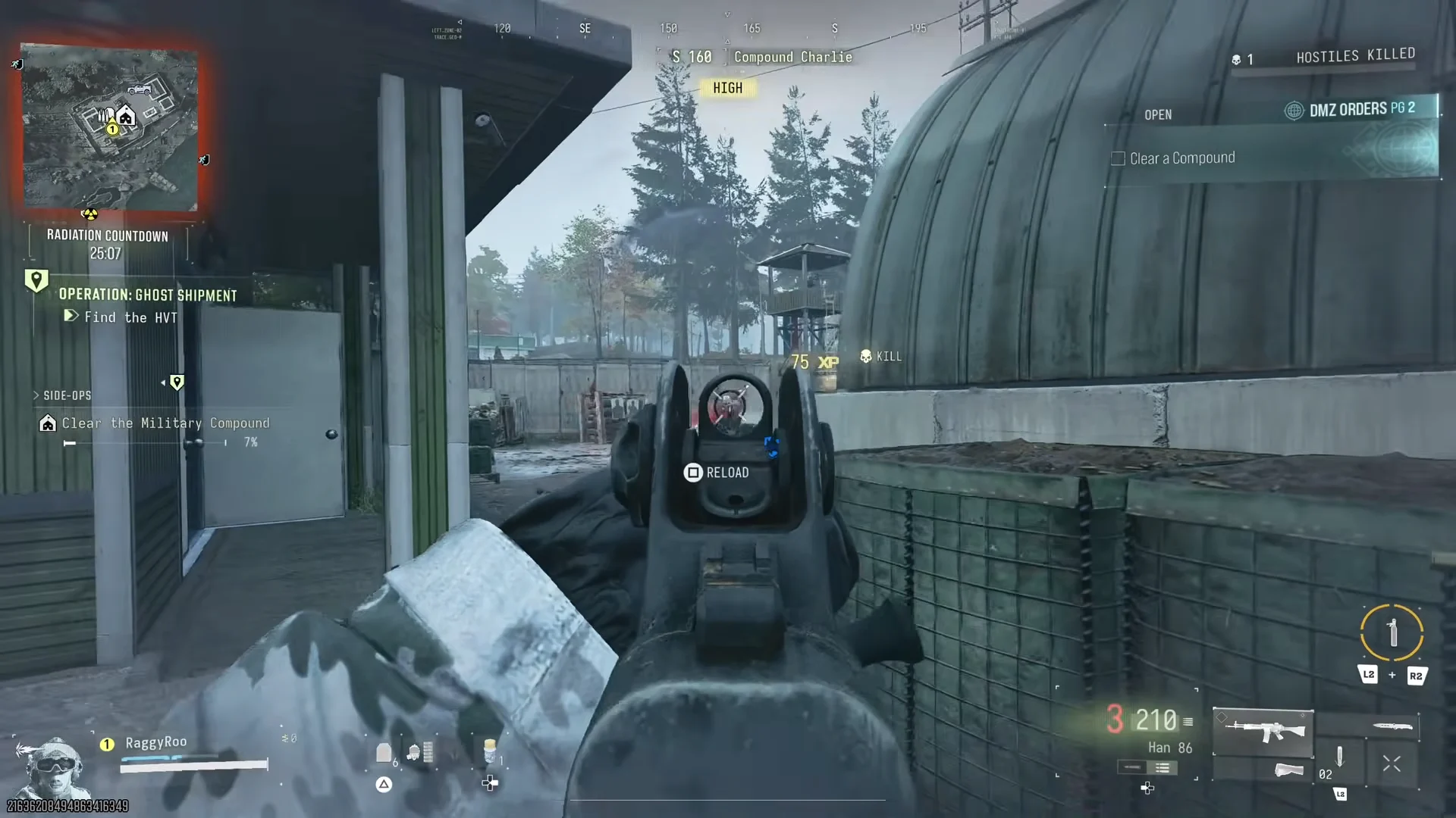 Clearing Compound Charlie side op