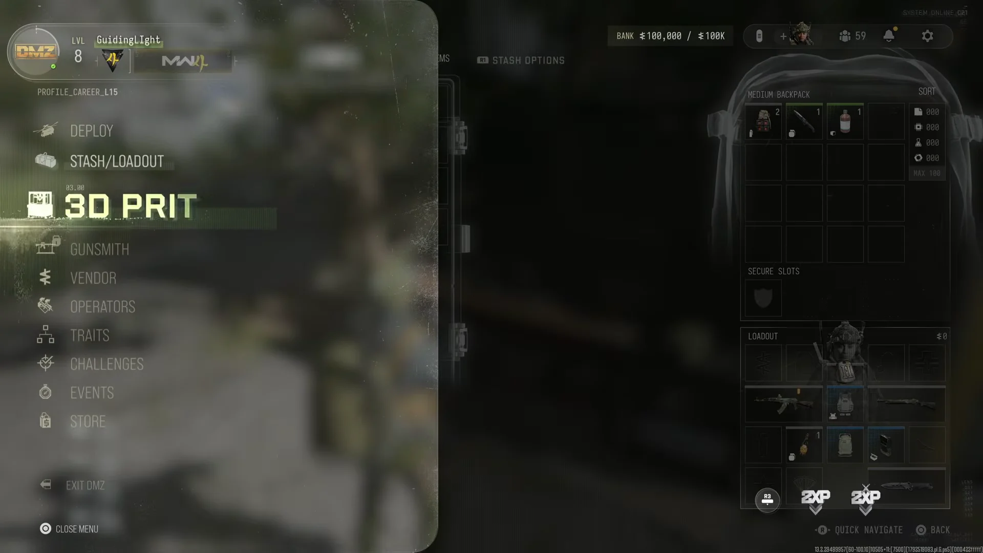 Accessing Hub Menus
