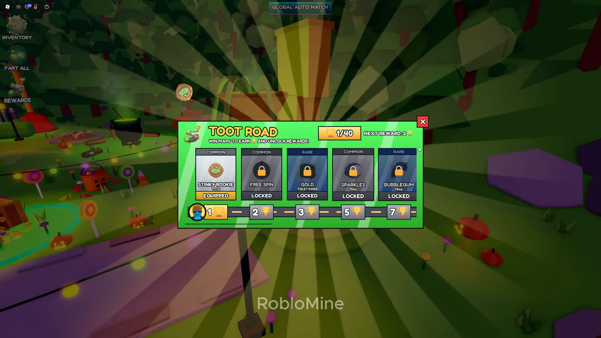 Toot Road Rewards and Customization