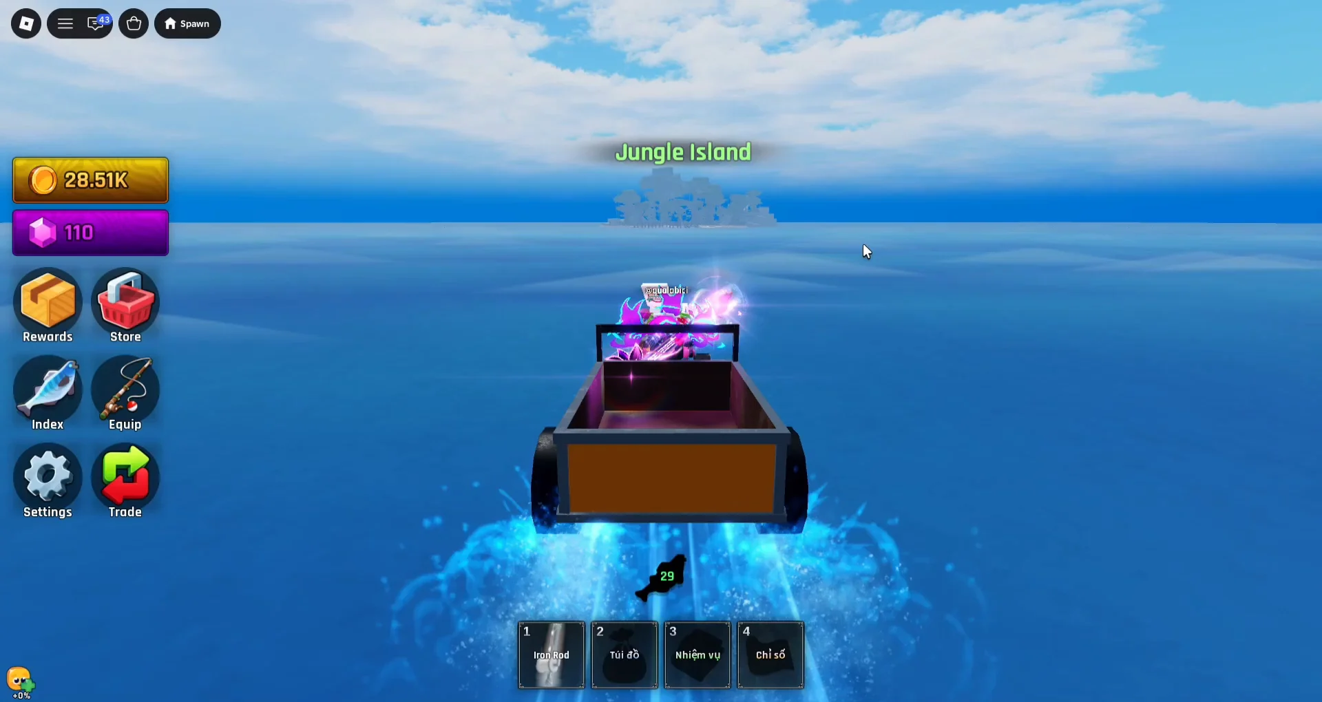 Traveling to Jungle Island