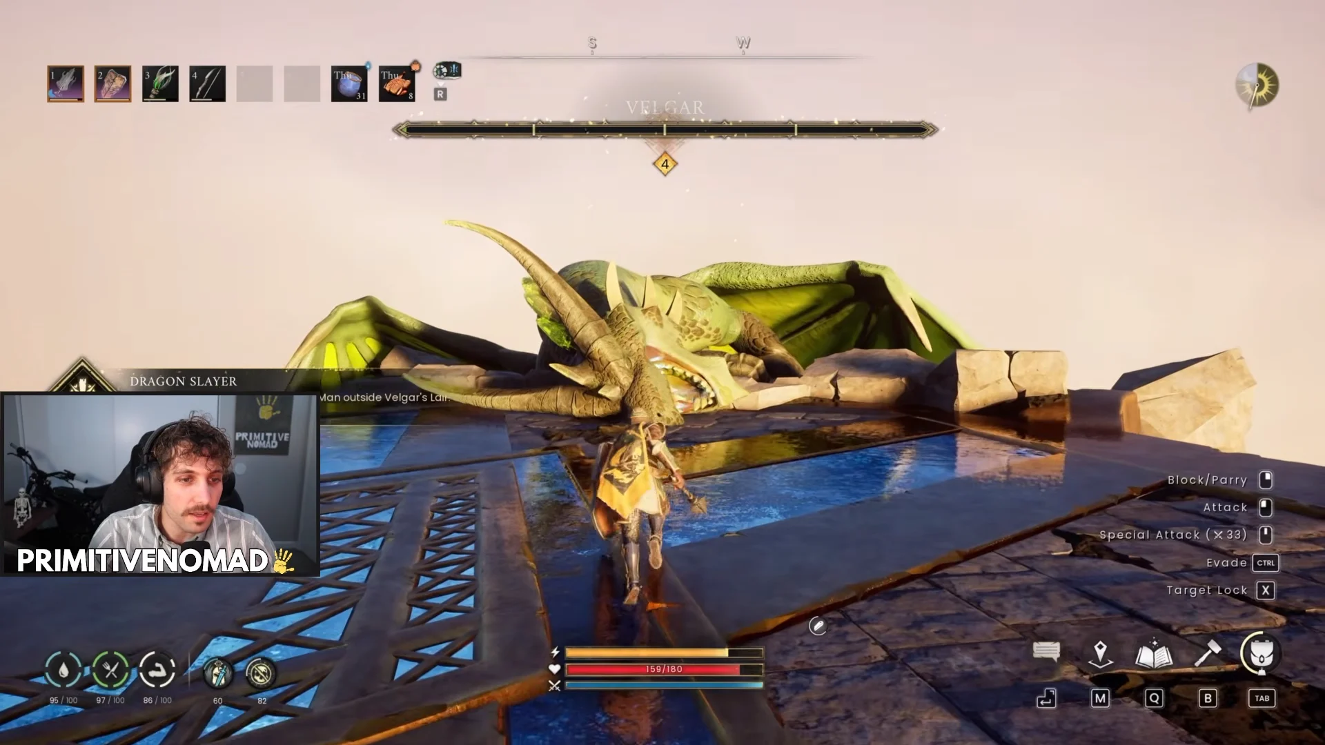Defeating Velgar