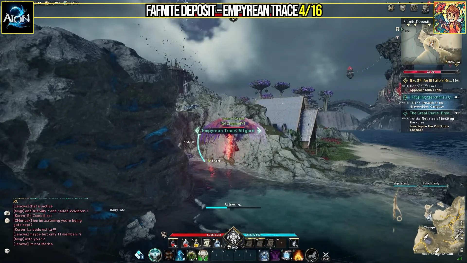 Empyrean Trace 4/16 Map & Collection