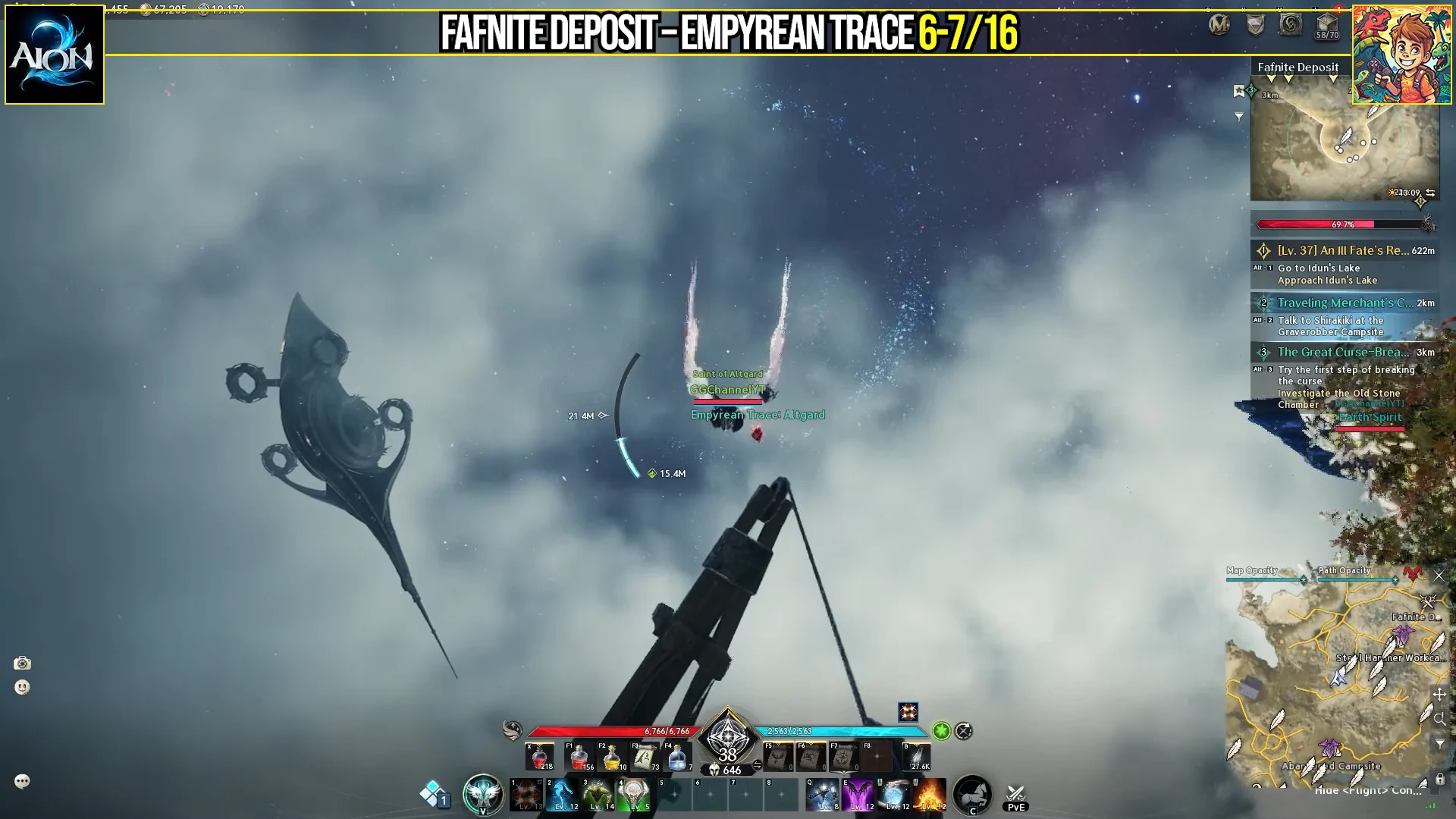 Empyrean Traces 6-7/16 Map & Collection