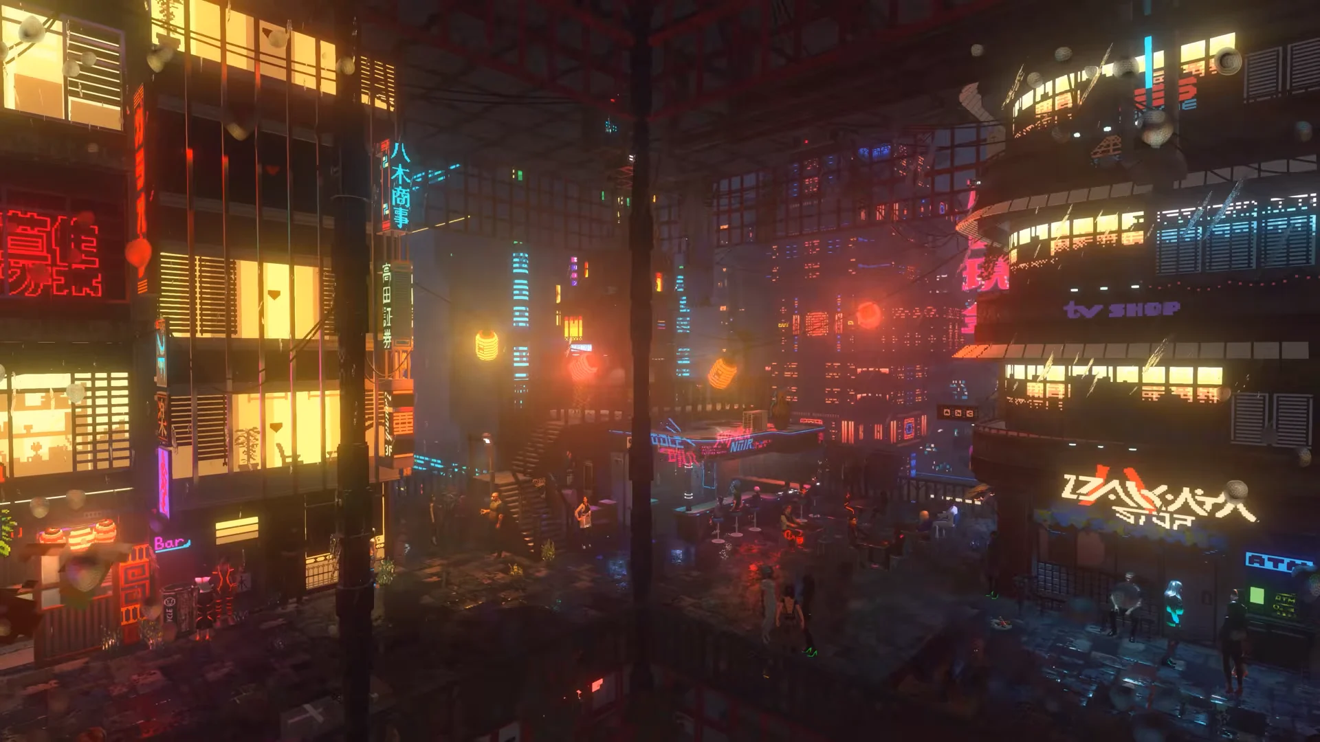 Night Market View