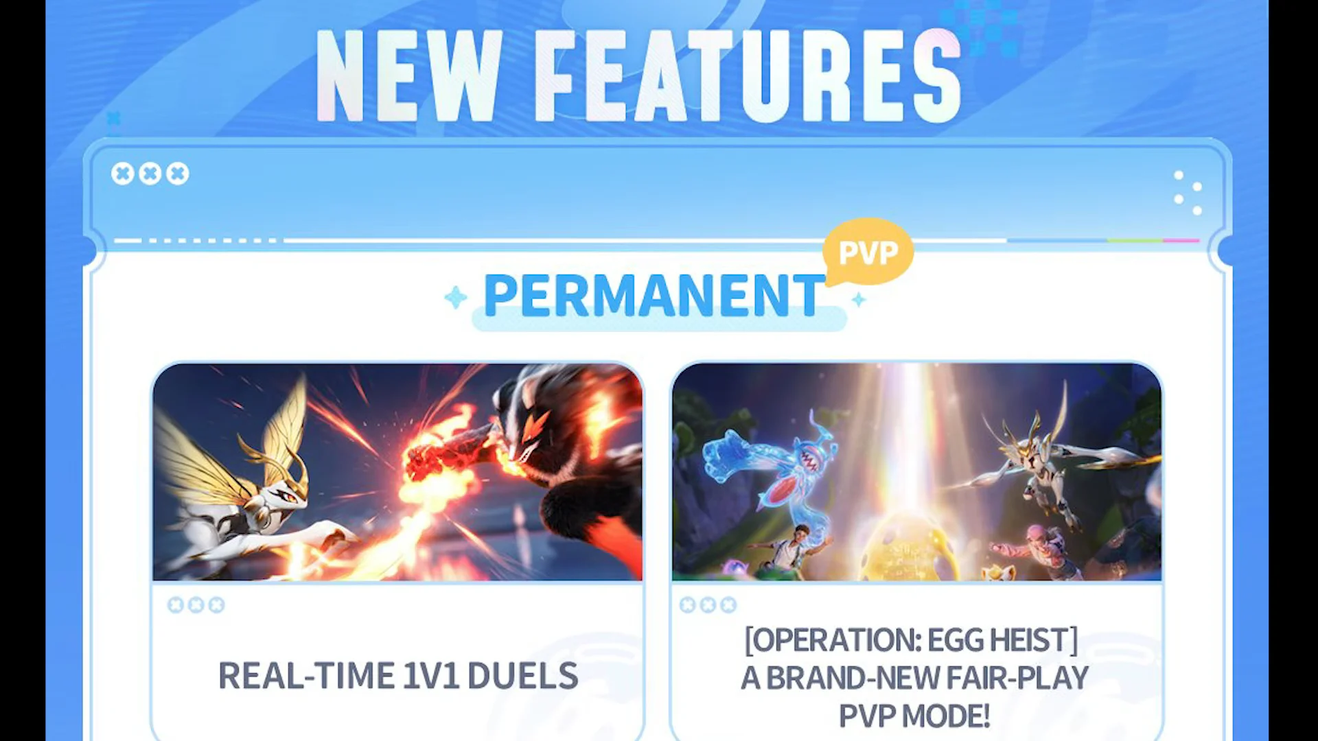 Permanent PVP Features
