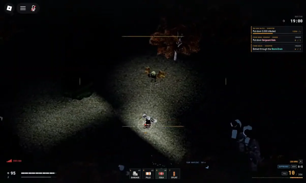 Sustained Combat Outside Base