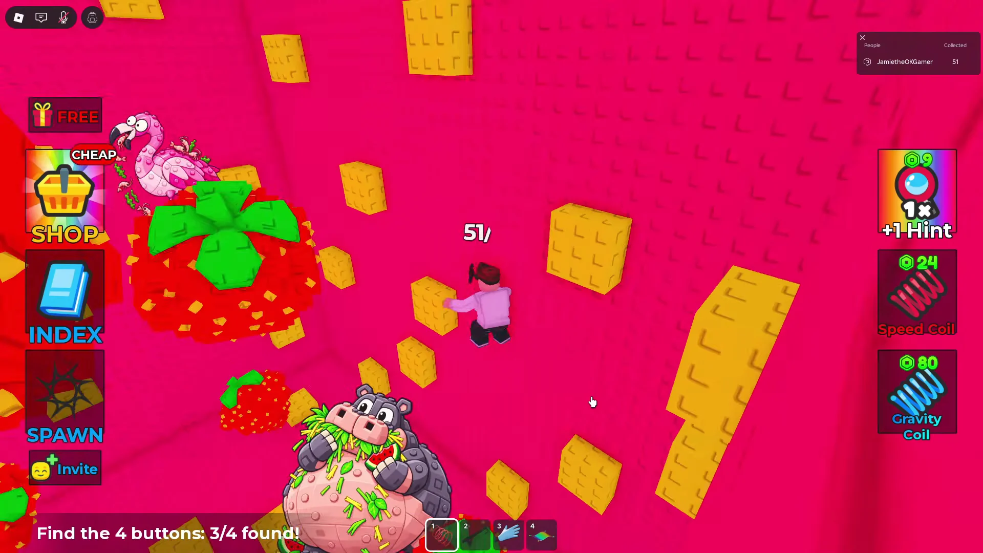 Strawberry Hidden Room
