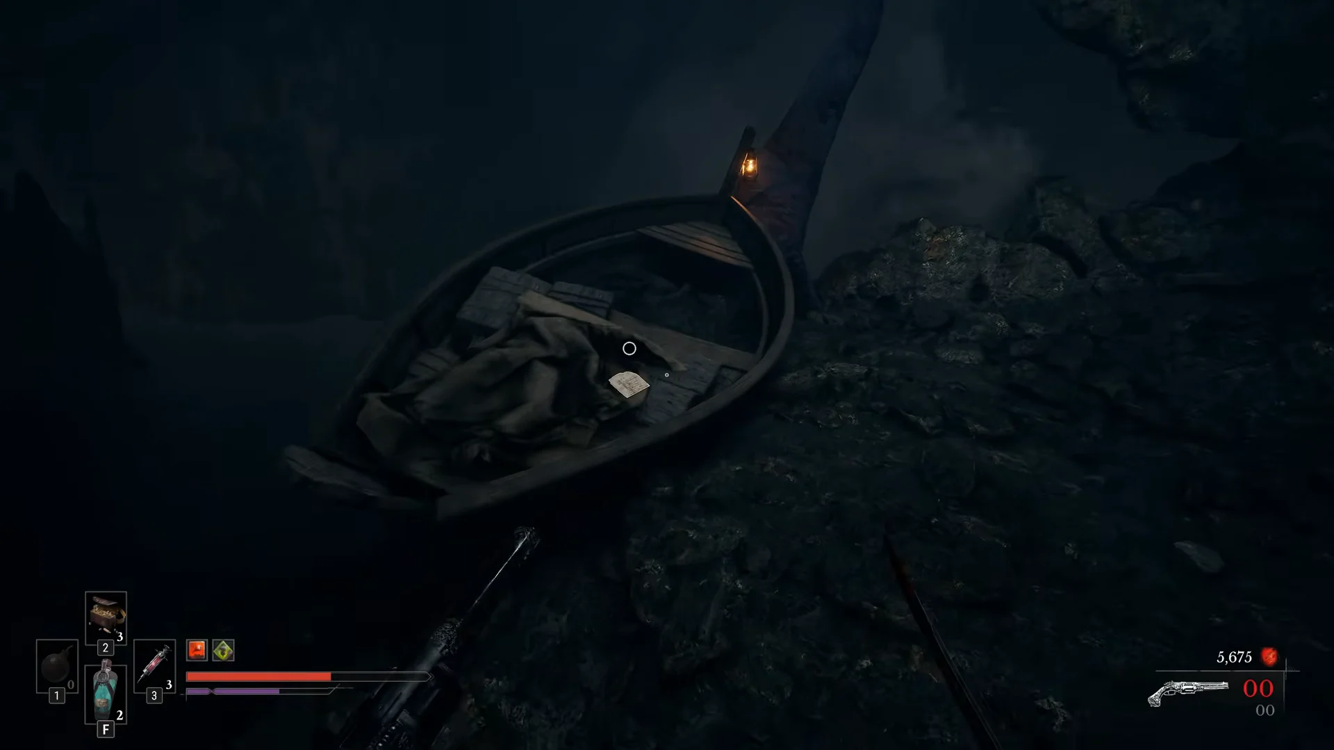 Death Notice in the rowboat