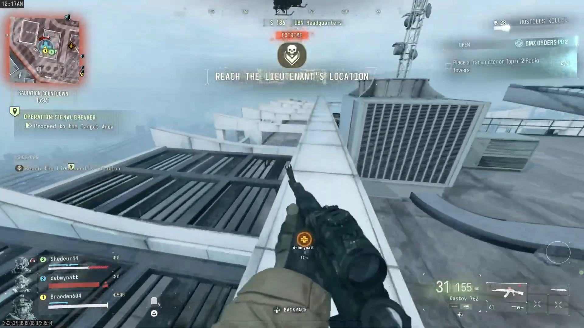 Reaching Roze's rooftop