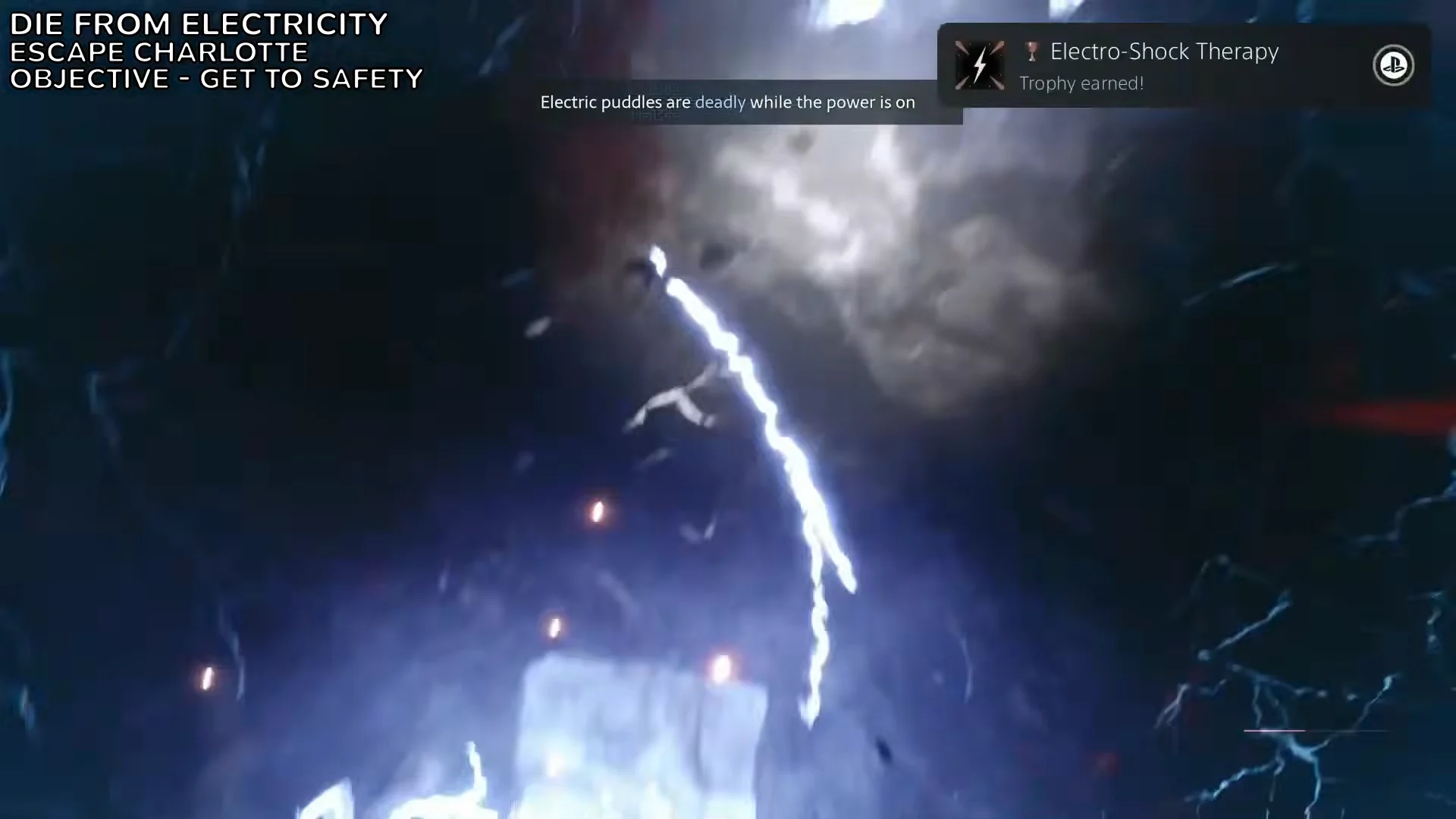 Electrocution and Trophy Unlock