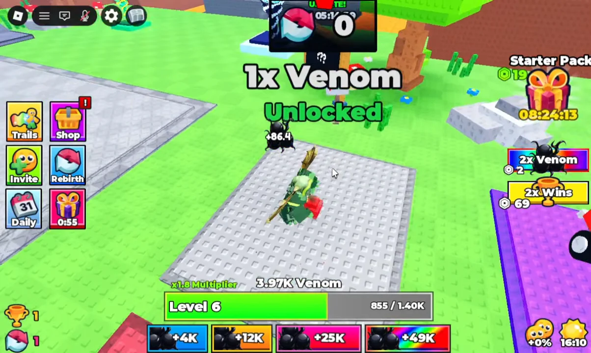Training on 1x Pad