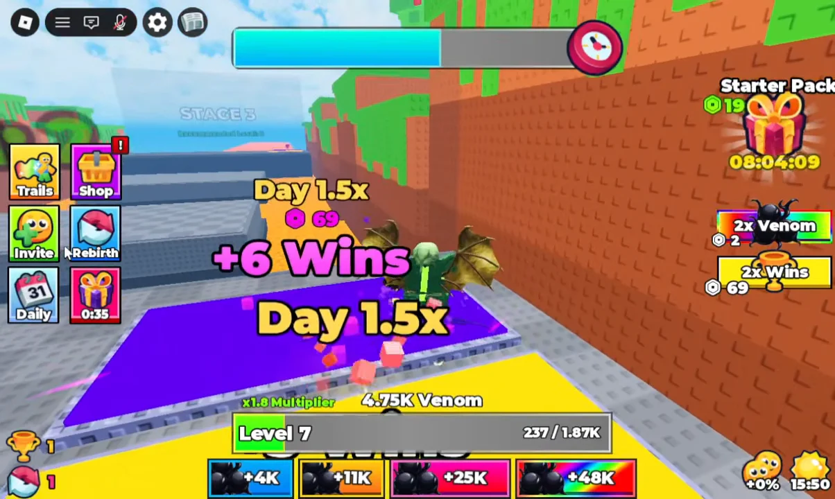 Stage 1 Finish & Win Pad