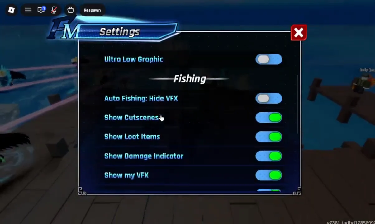 Accessing Settings