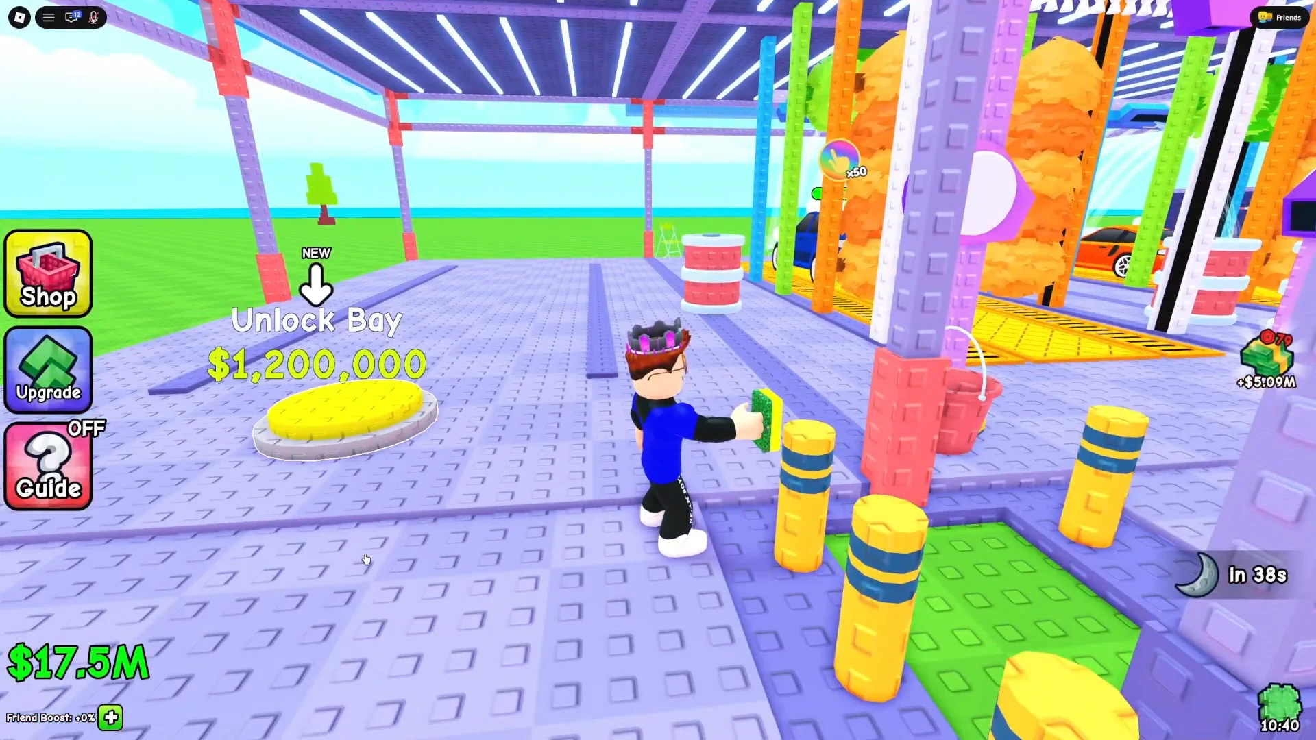 Unlocking Car Wash Bay 3