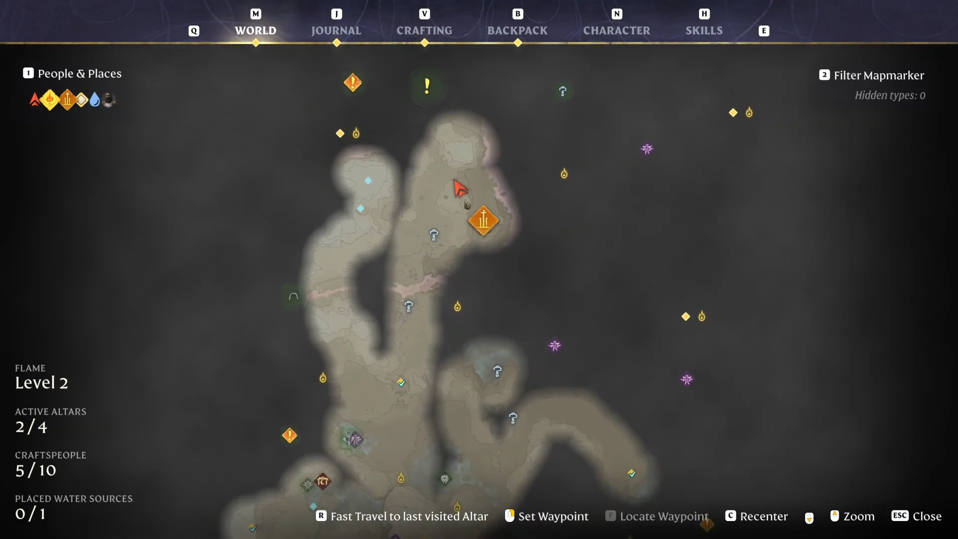 Map location verification