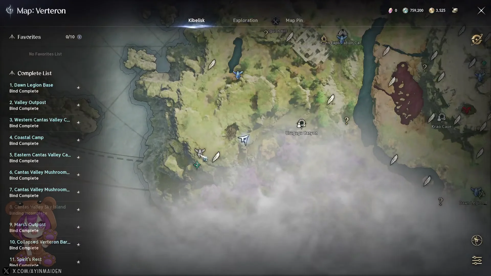 Teleporting to Ellun River Midstream