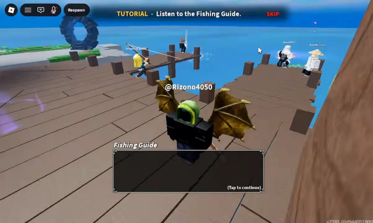 Talking to Fishing Guide