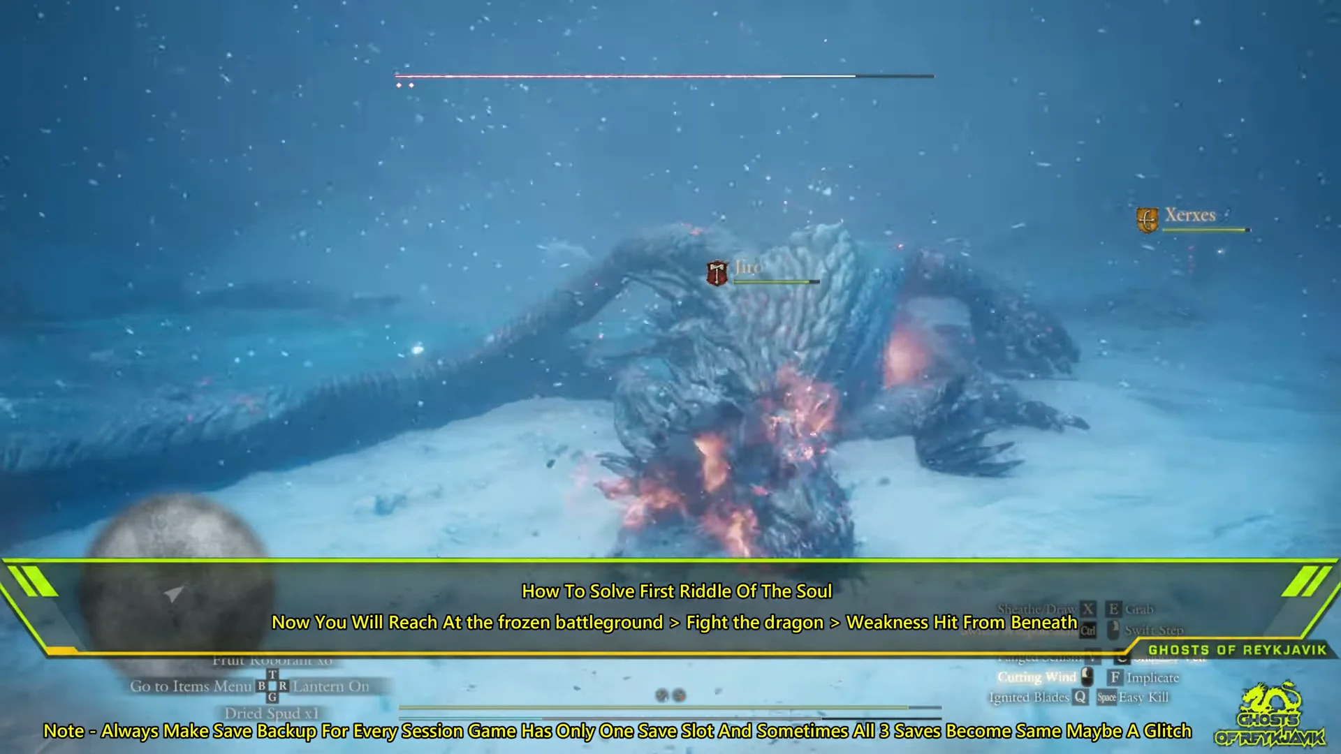 Battling the Ice Dragon