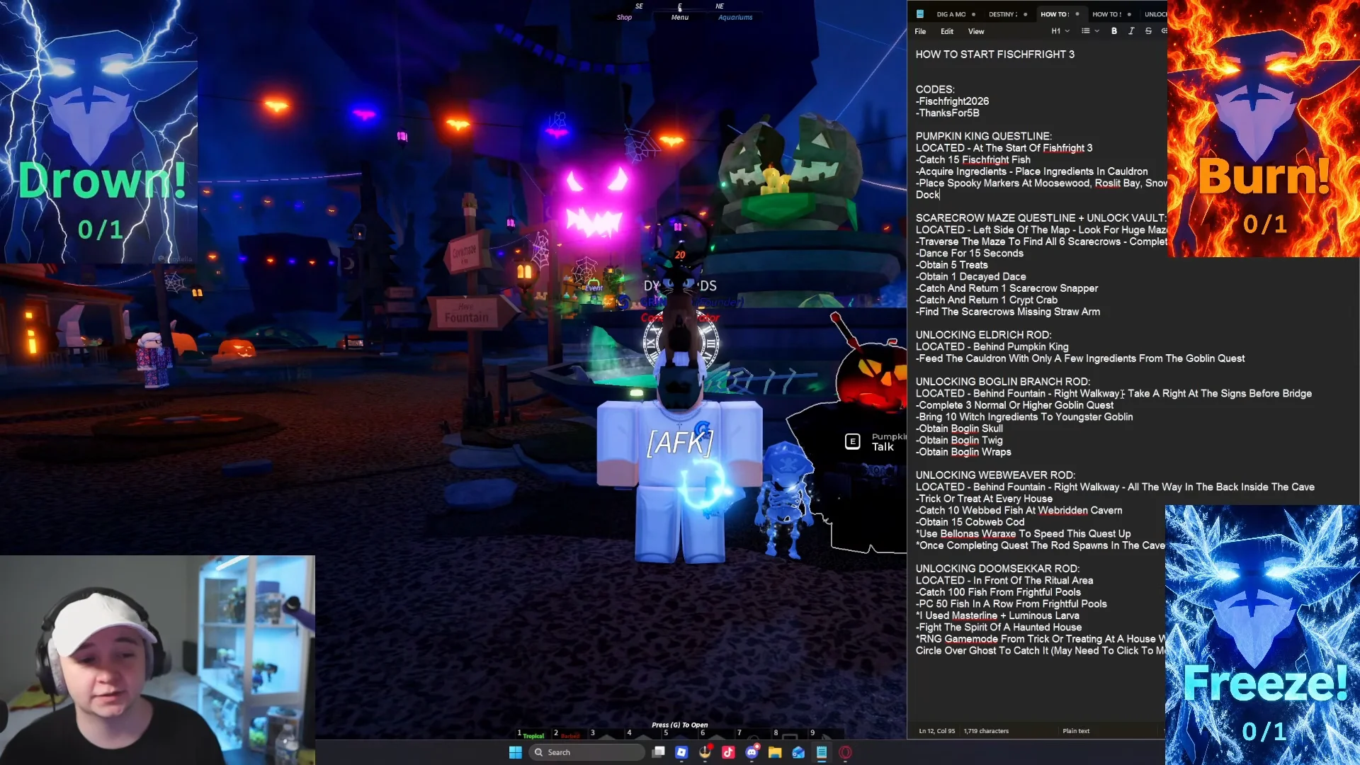 Pumpkin King Questline