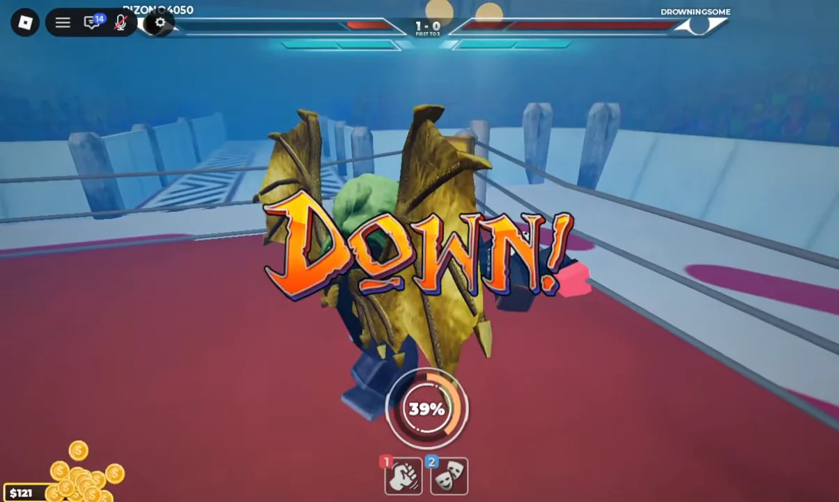 First knockdown (1