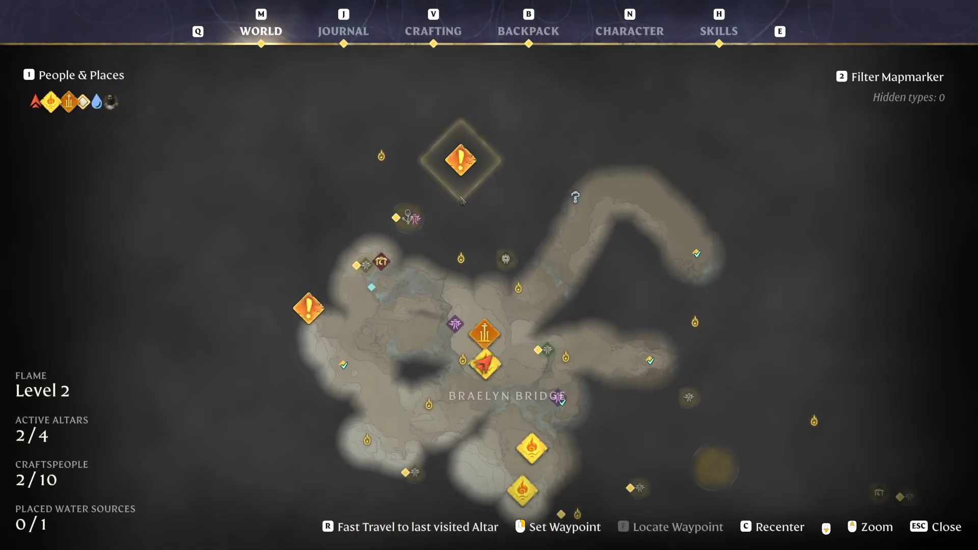 Fast travel to Ancient Spire