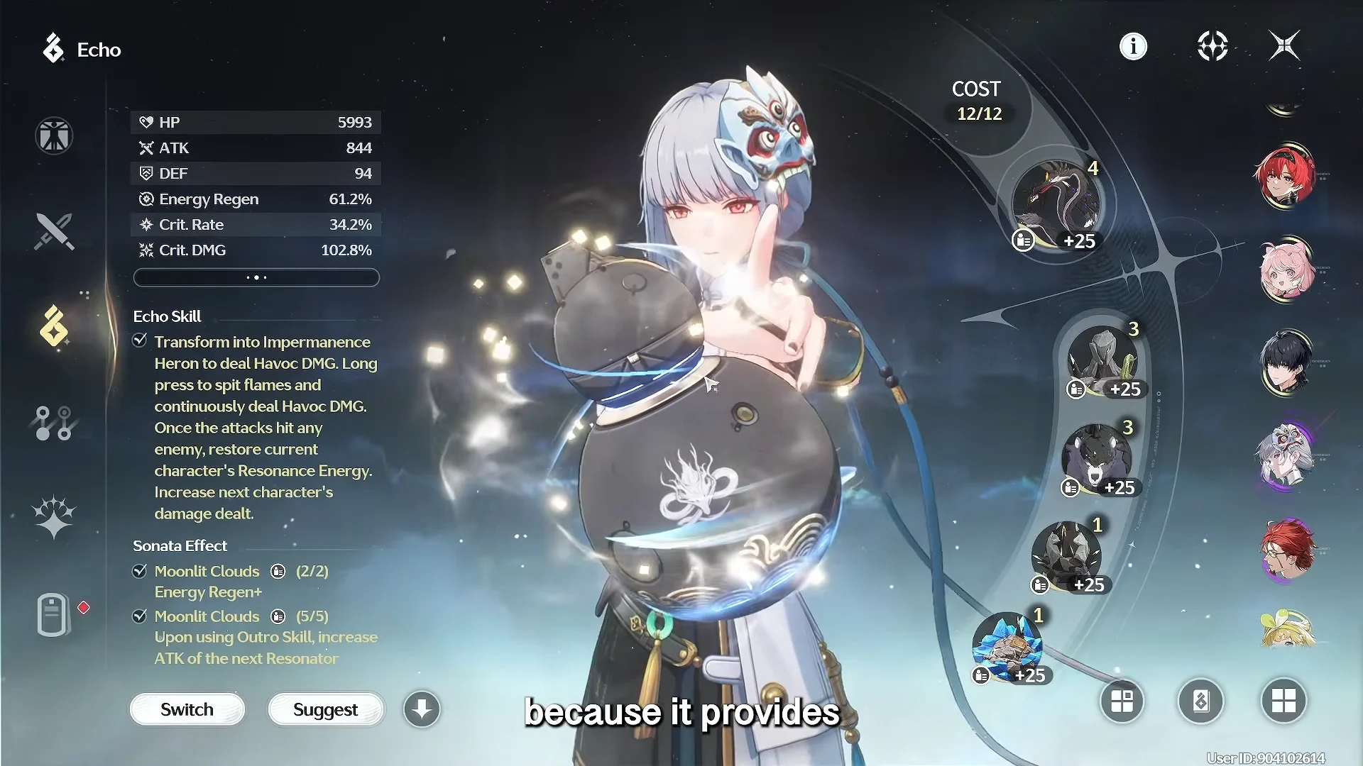 Support Echo Sets: Moonlit Clouds & Rejuvenating Glow