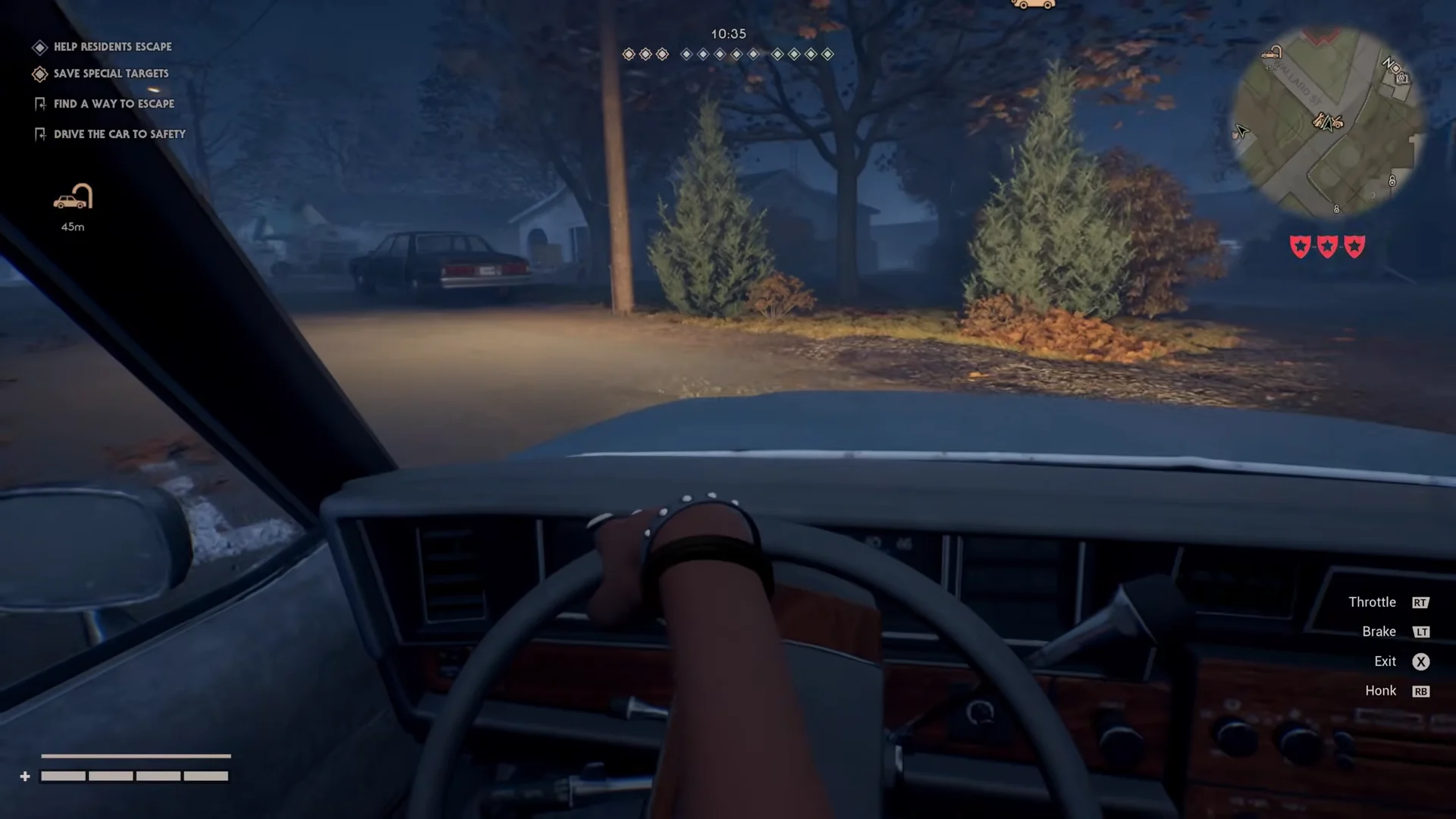 Game I: Fast Badges and Car Escape