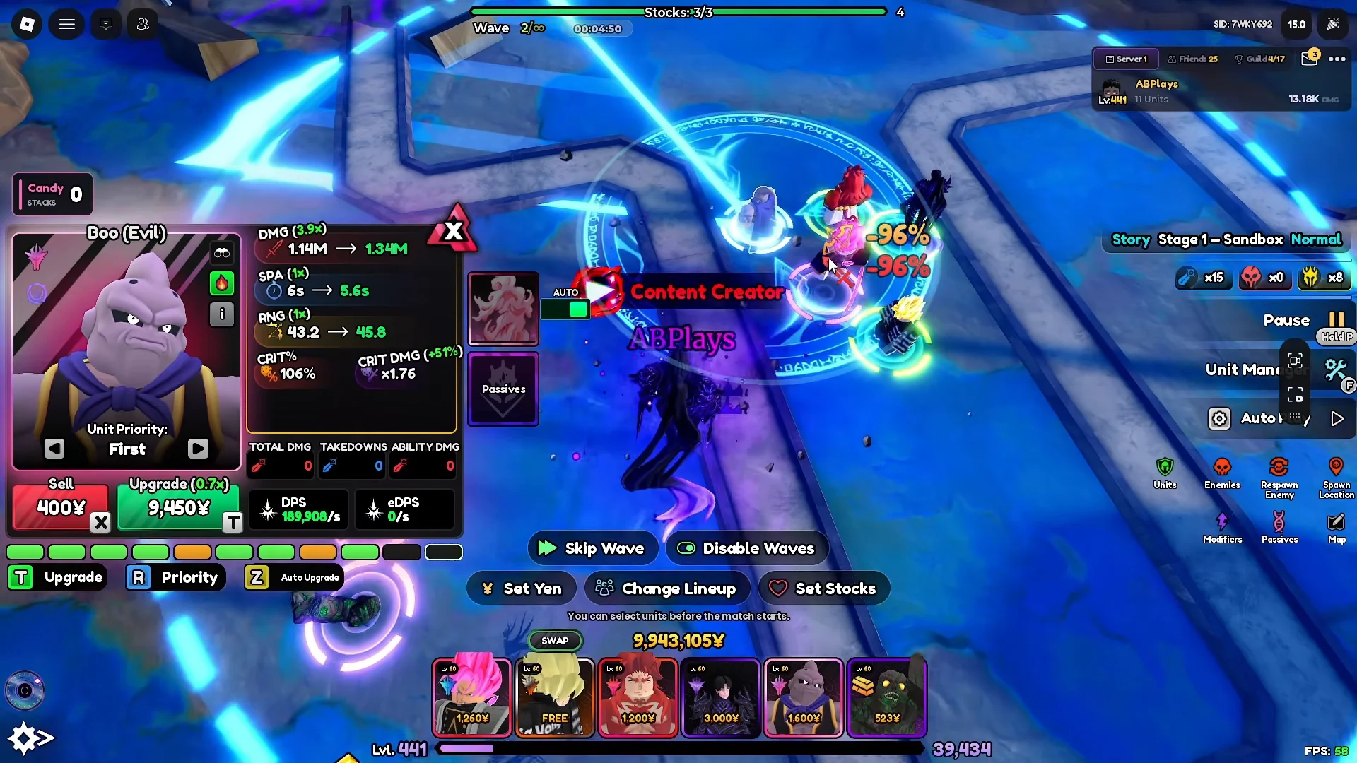 Auto Ability Setup