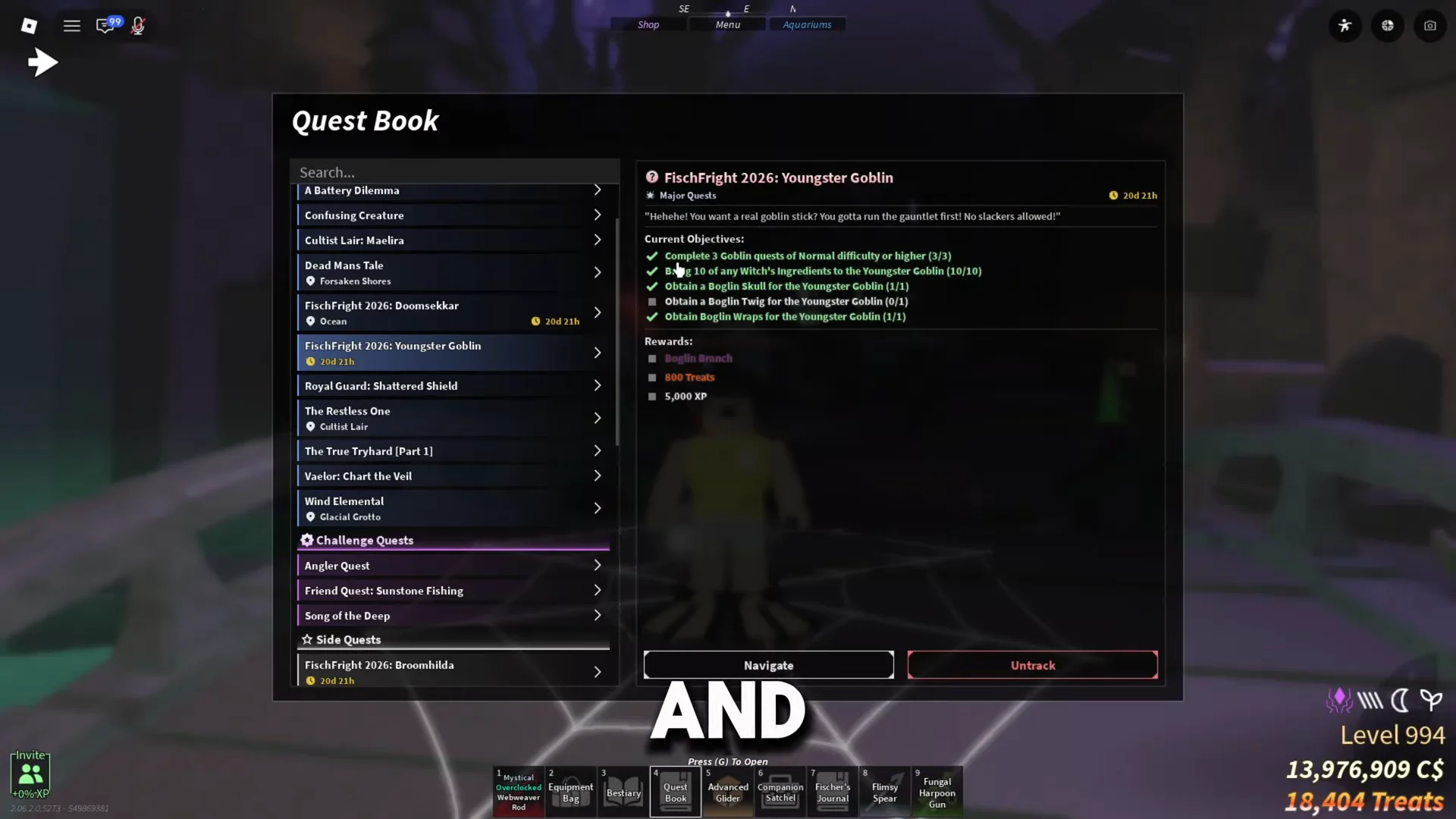 Boglin Branch Guide